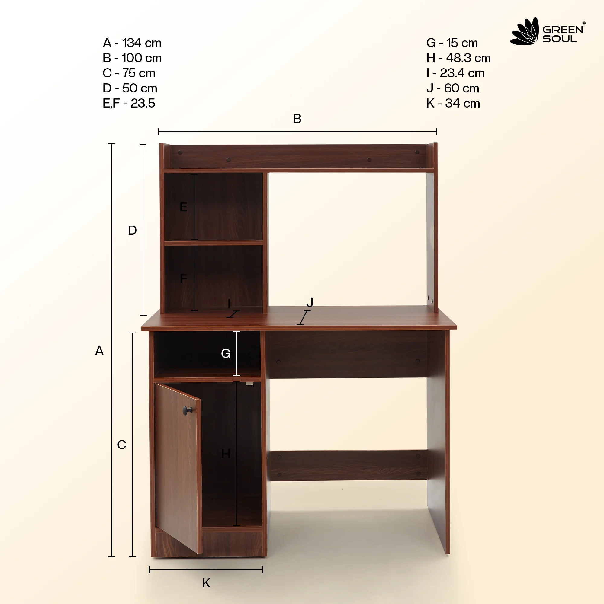 Green Soul Alpine Study Table - Image 17