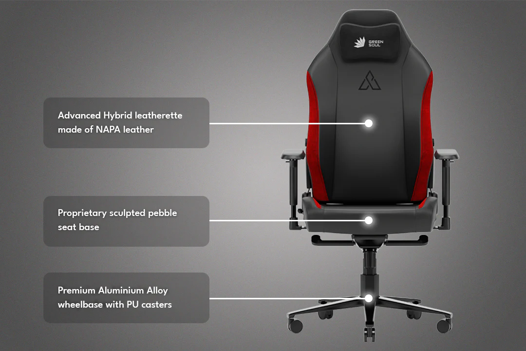 Green Soul Assassin Gaming Chair - Image 24