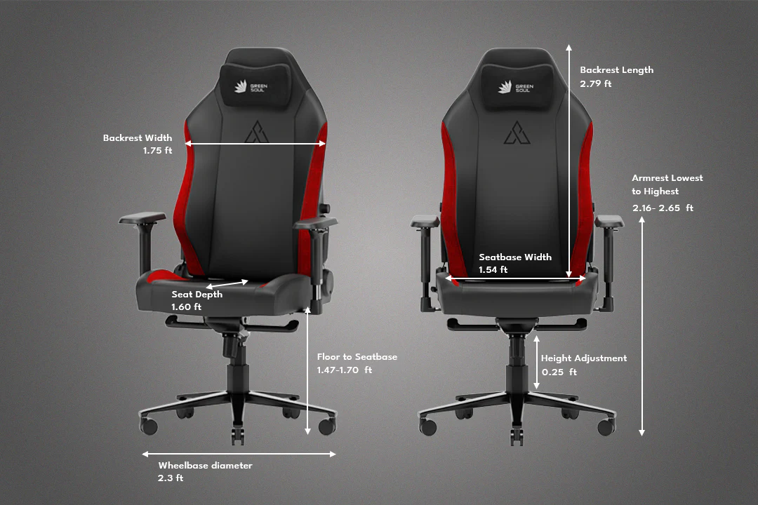 Green Soul Assassin Gaming Chair - Image 34