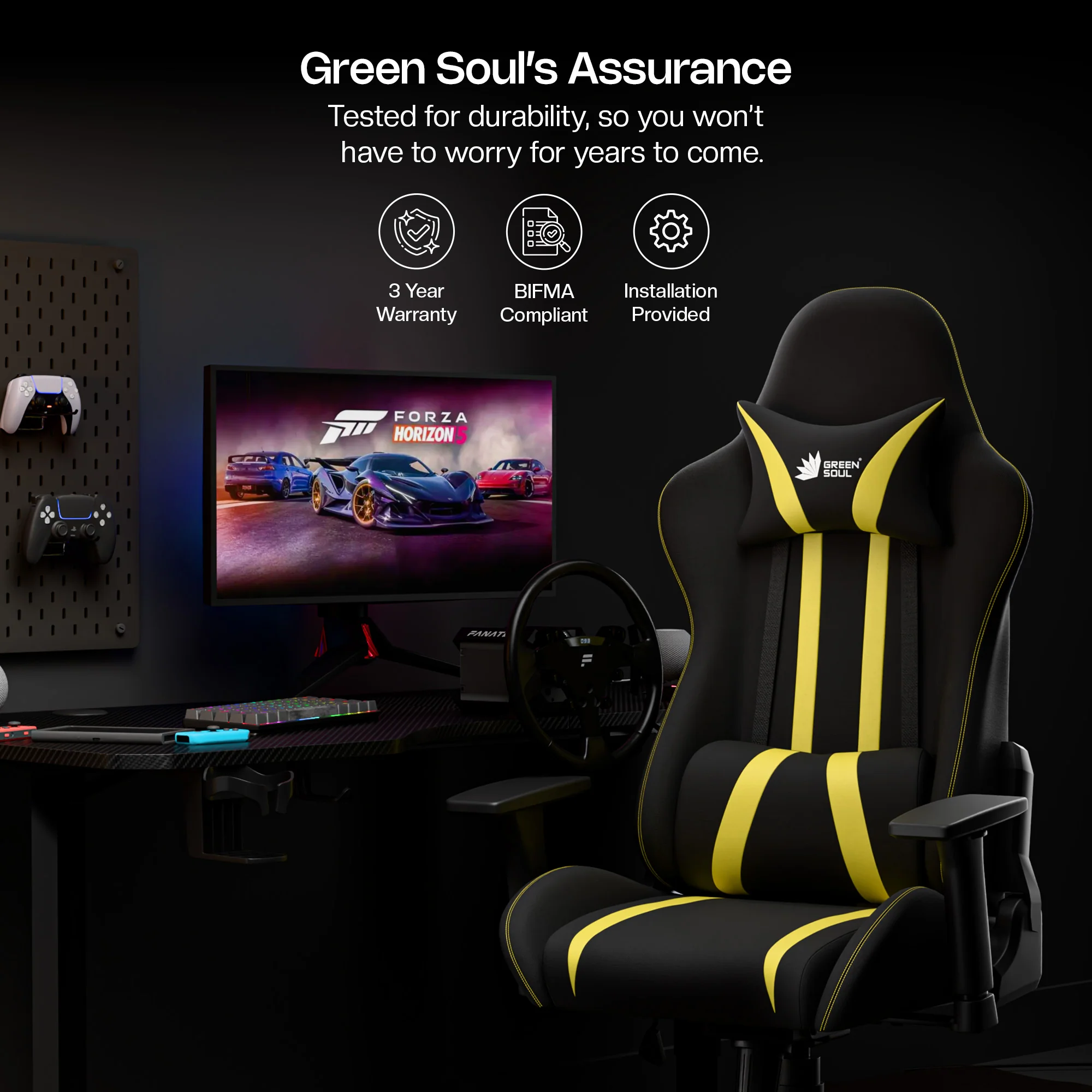 Green Soul Beast Gaming Chair - Image 21