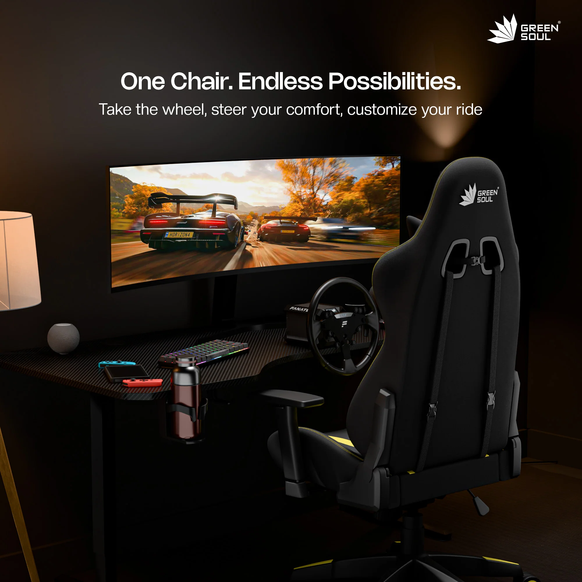 Green Soul Beast Gaming Chair - Image 23