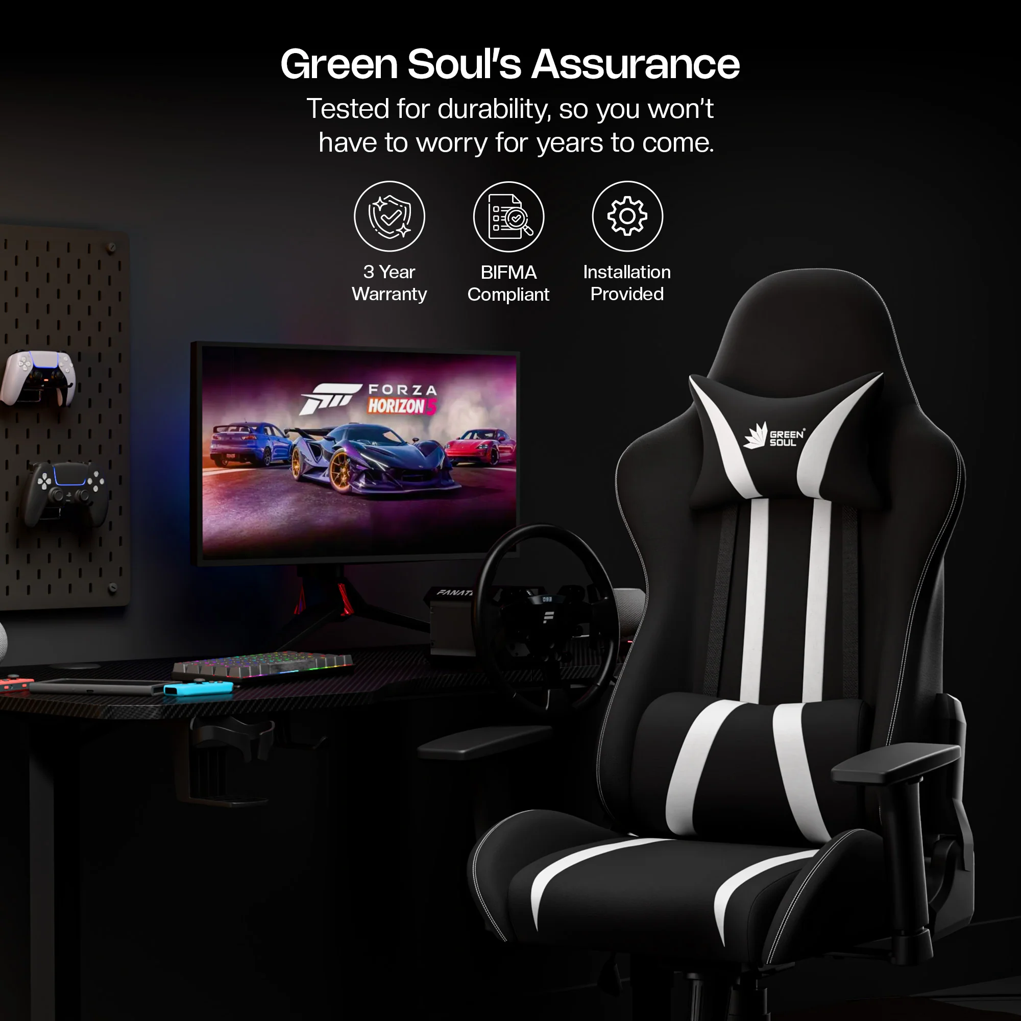 Green Soul Beast Gaming Chair - Image 34