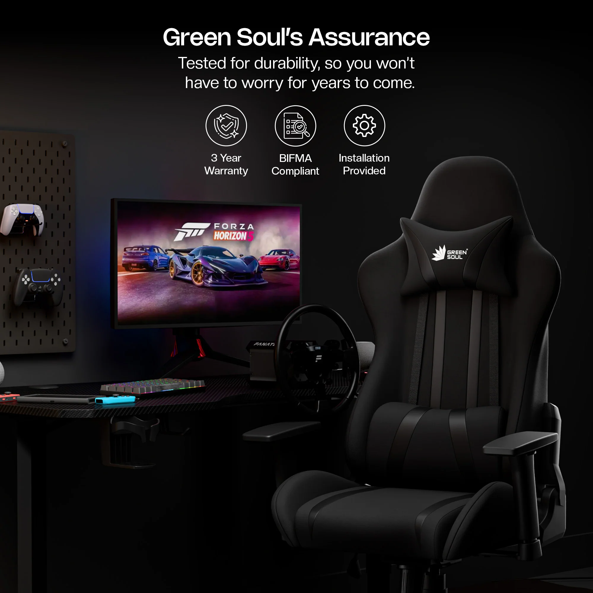 Green Soul Beast Gaming Chair - Image 52