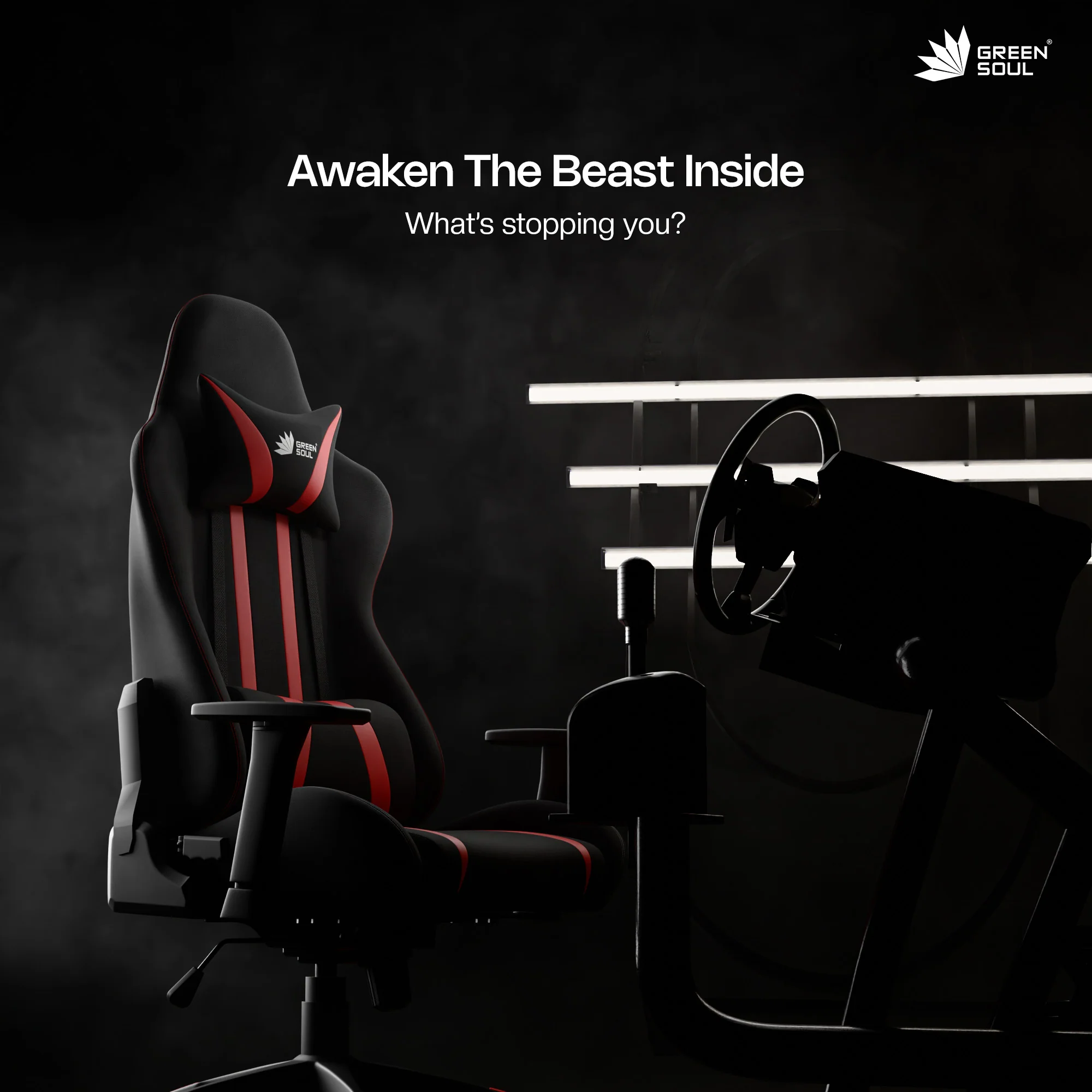 Green Soul Beast Gaming Chair - Image 7