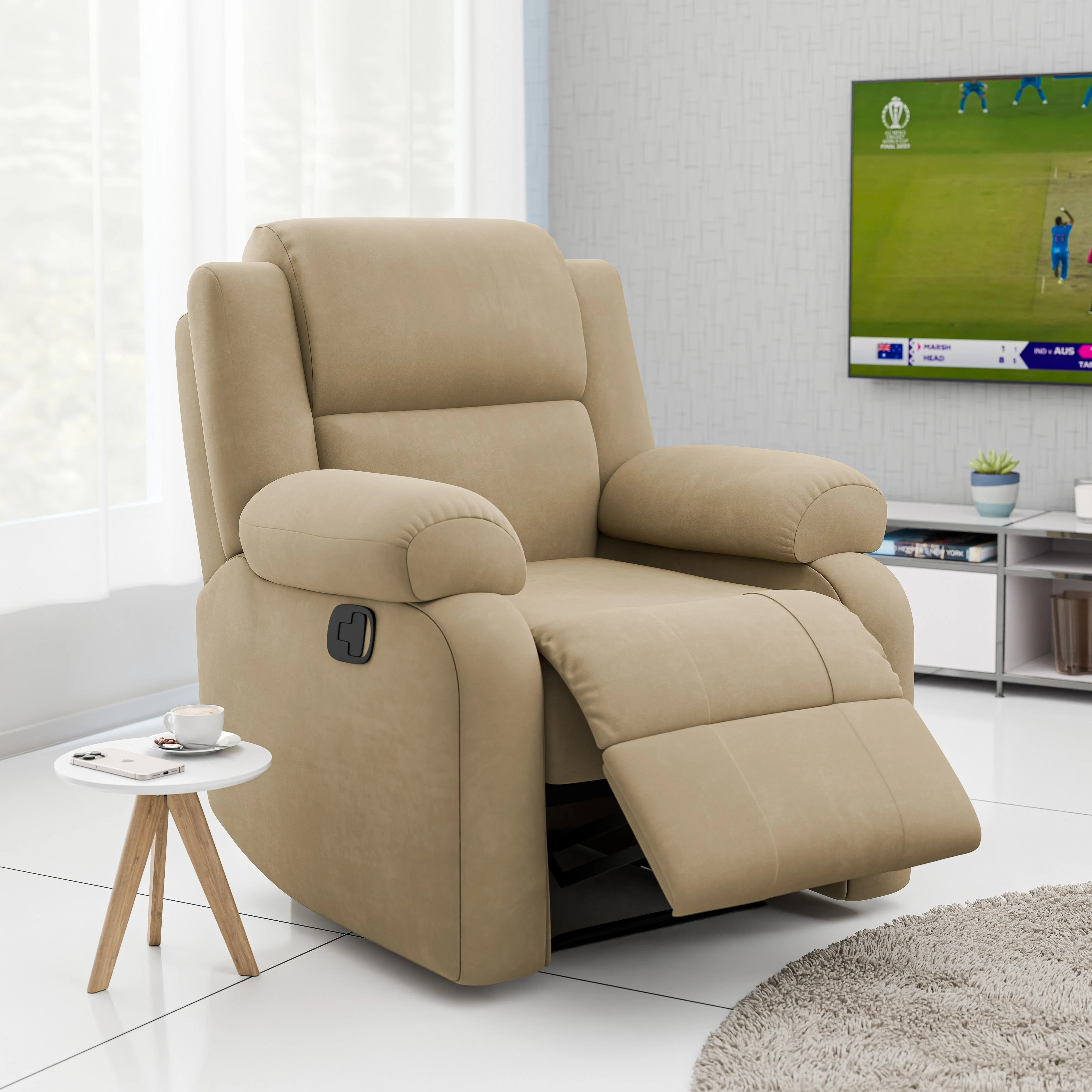 Green Soul Comfy Rocking Revolving and Recliner Sofa - Image 112