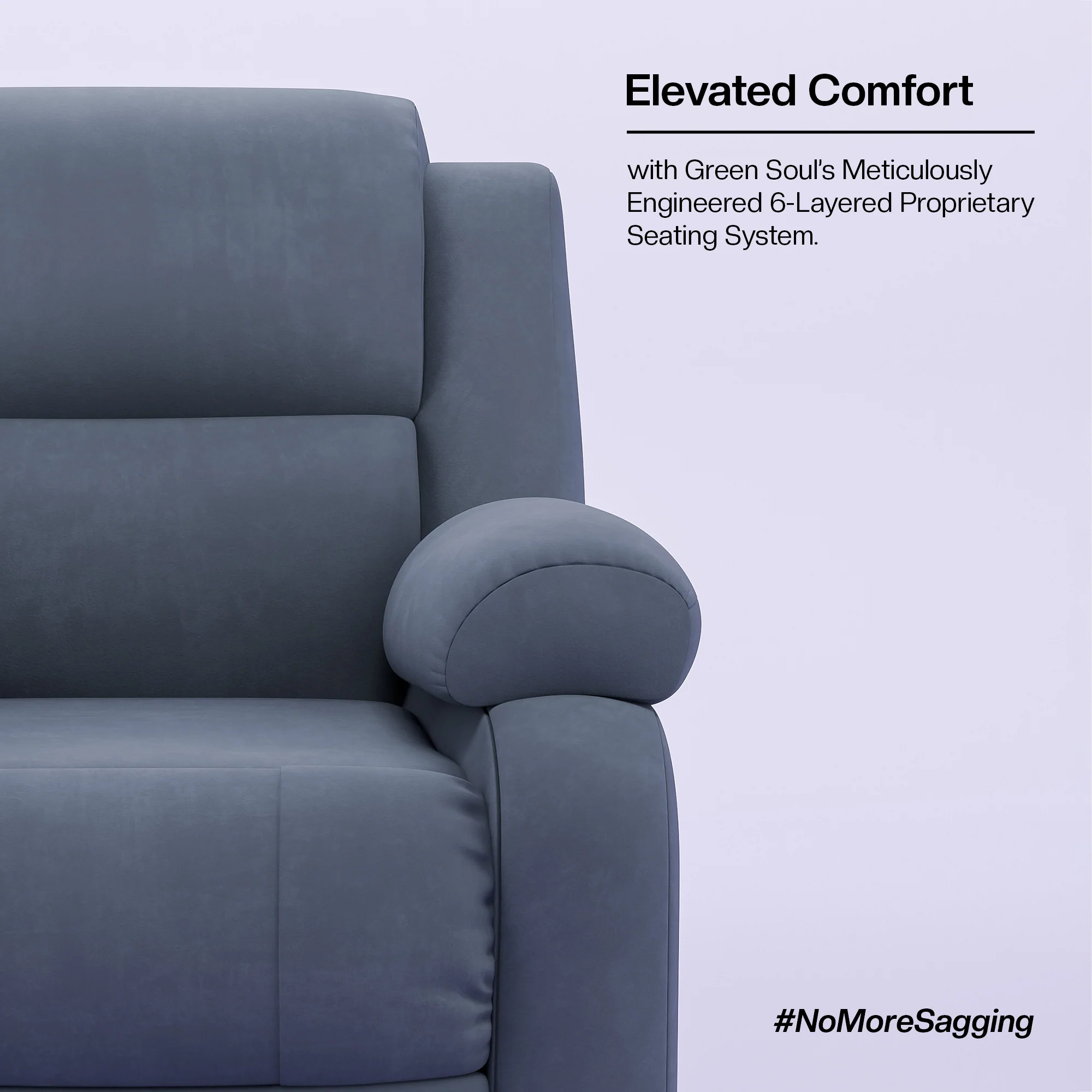 Green Soul Comfy Rocking Revolving and Recliner Sofa - Image 60