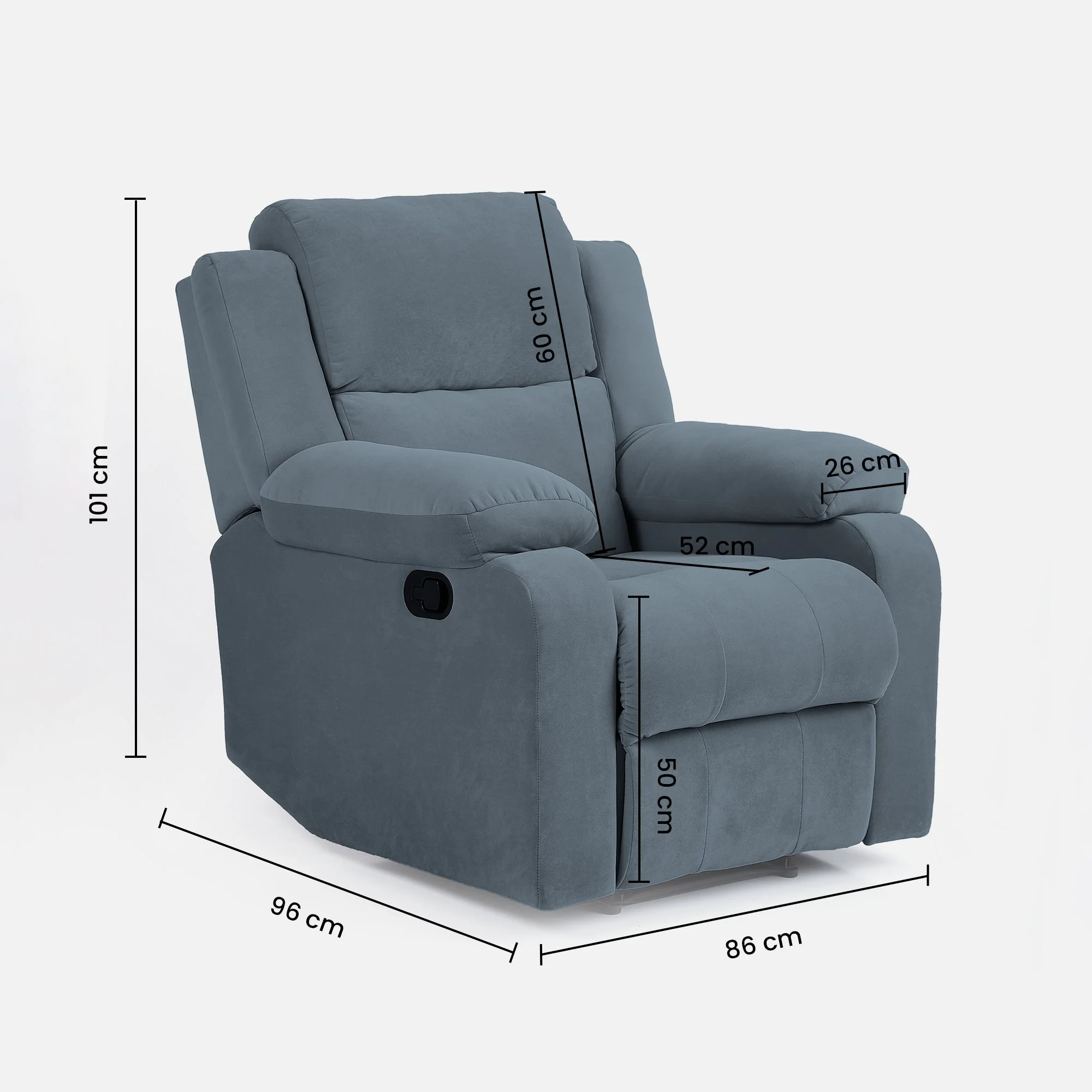 Green Soul Comfy Rocking Revolving and Recliner Sofa - Image 78