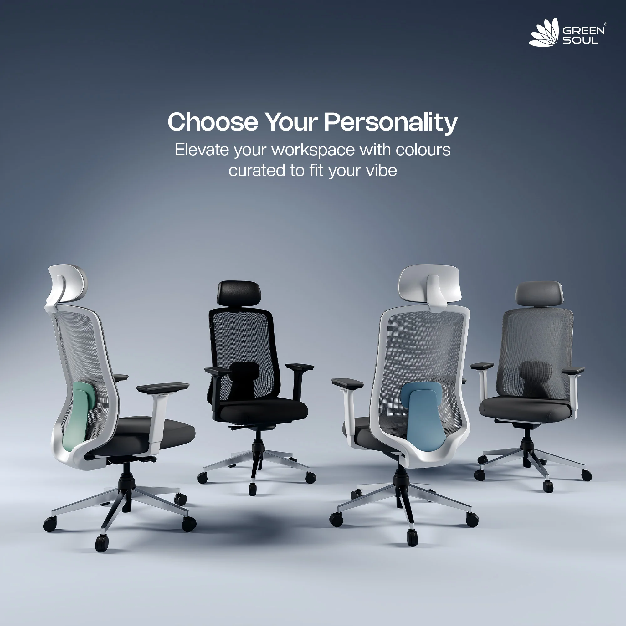Green Soul Cosmos Superb Ergonomic Office Chair - Image 23