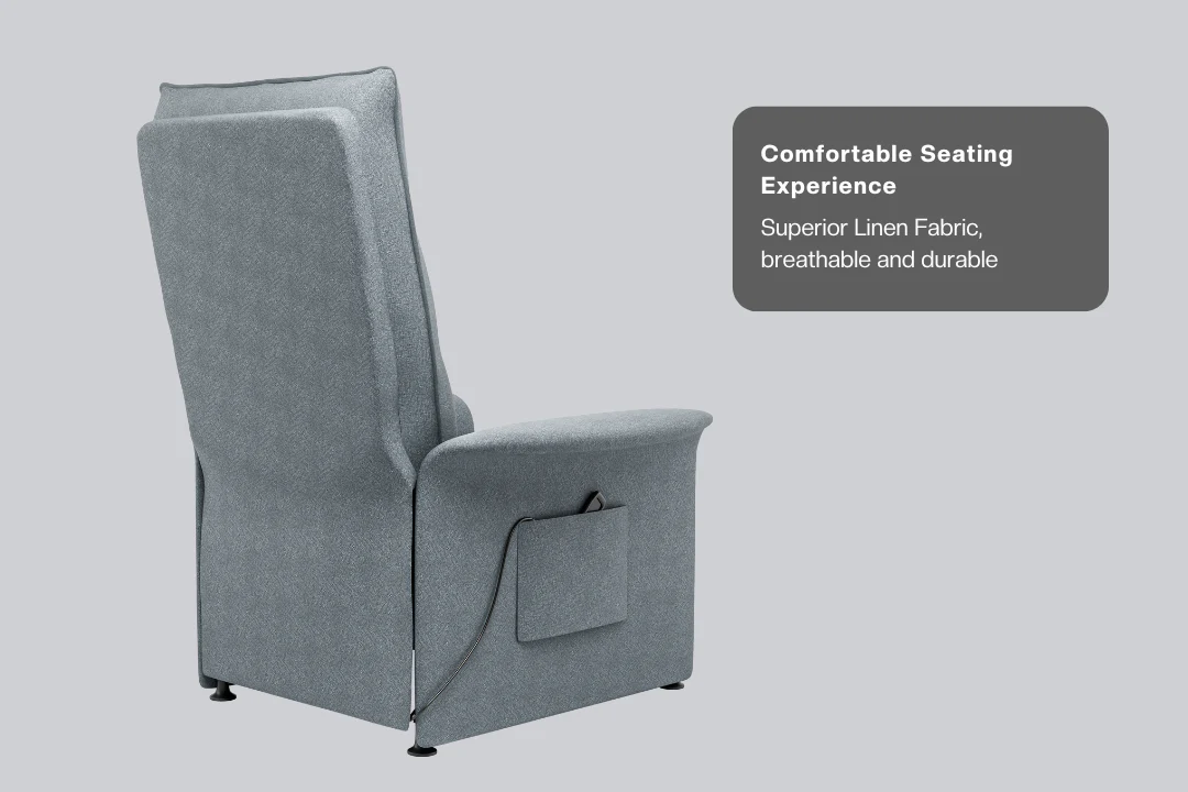 Green Soul Flexy Fabric Single Seater Recliner - Image 8