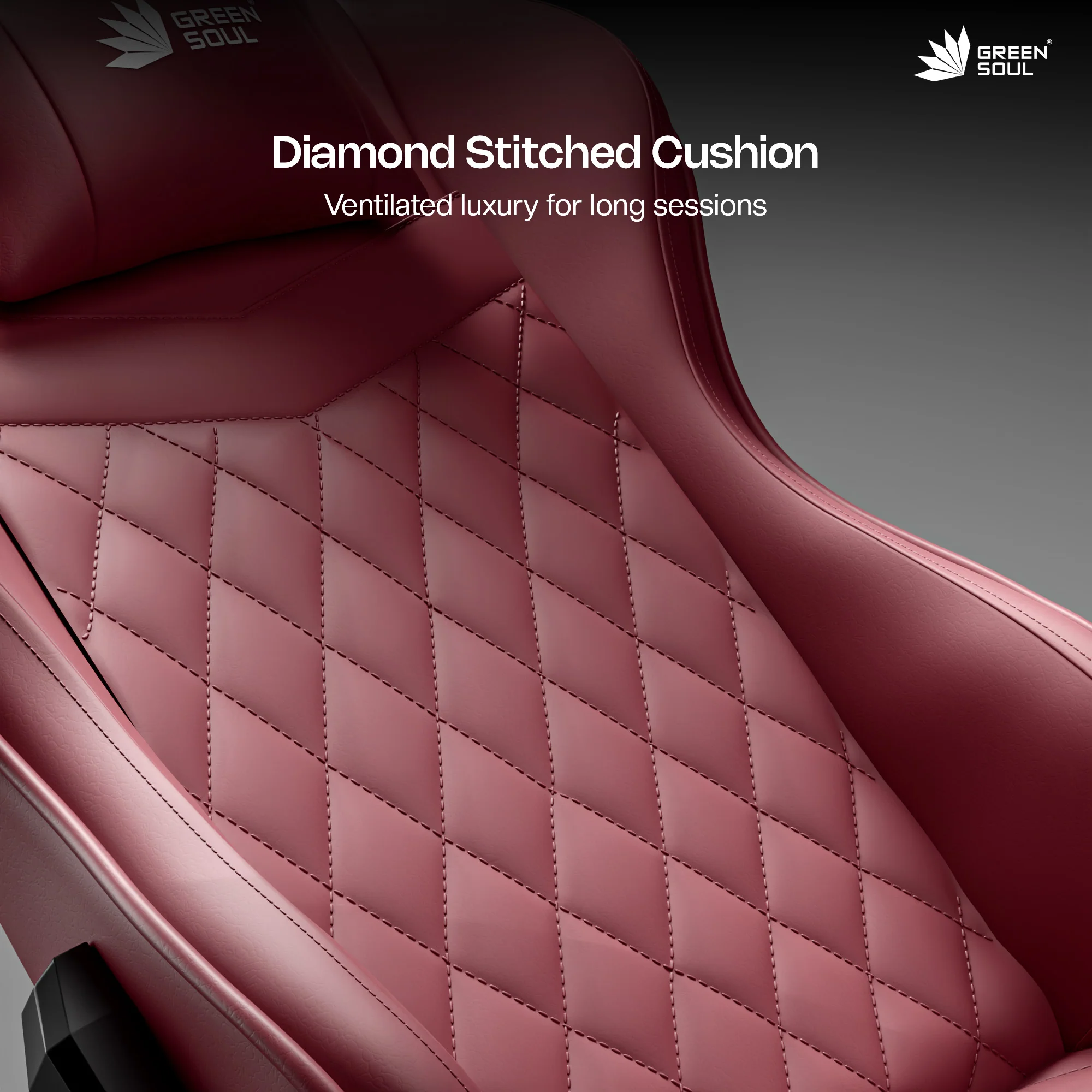 Green Soul Ghost Gaming Chair With Integrated Footrest - Image 69