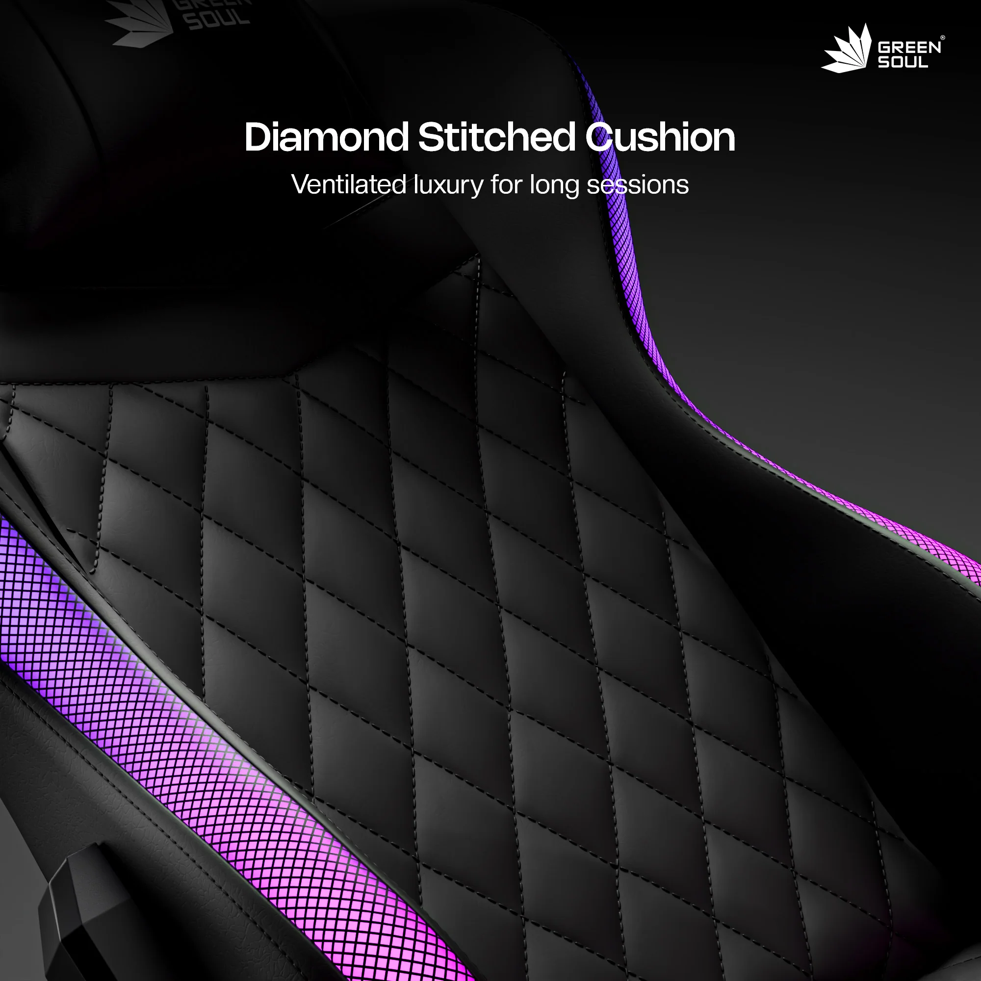 Green Soul Ghost RGB Ergonomic Gaming chair - Image 43