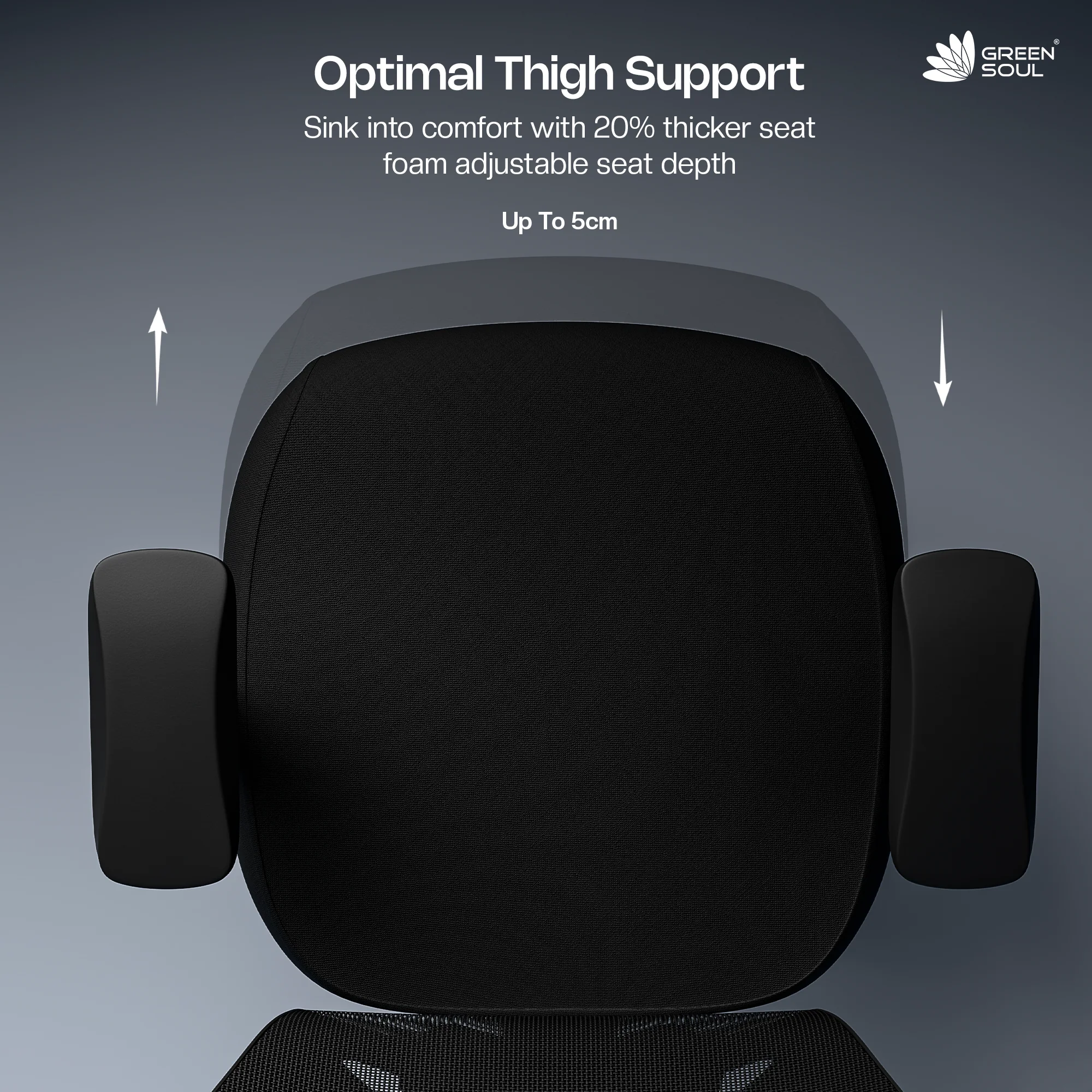 Green Soul Jupiter Pro High Back Mesh Office Chair - Image 11