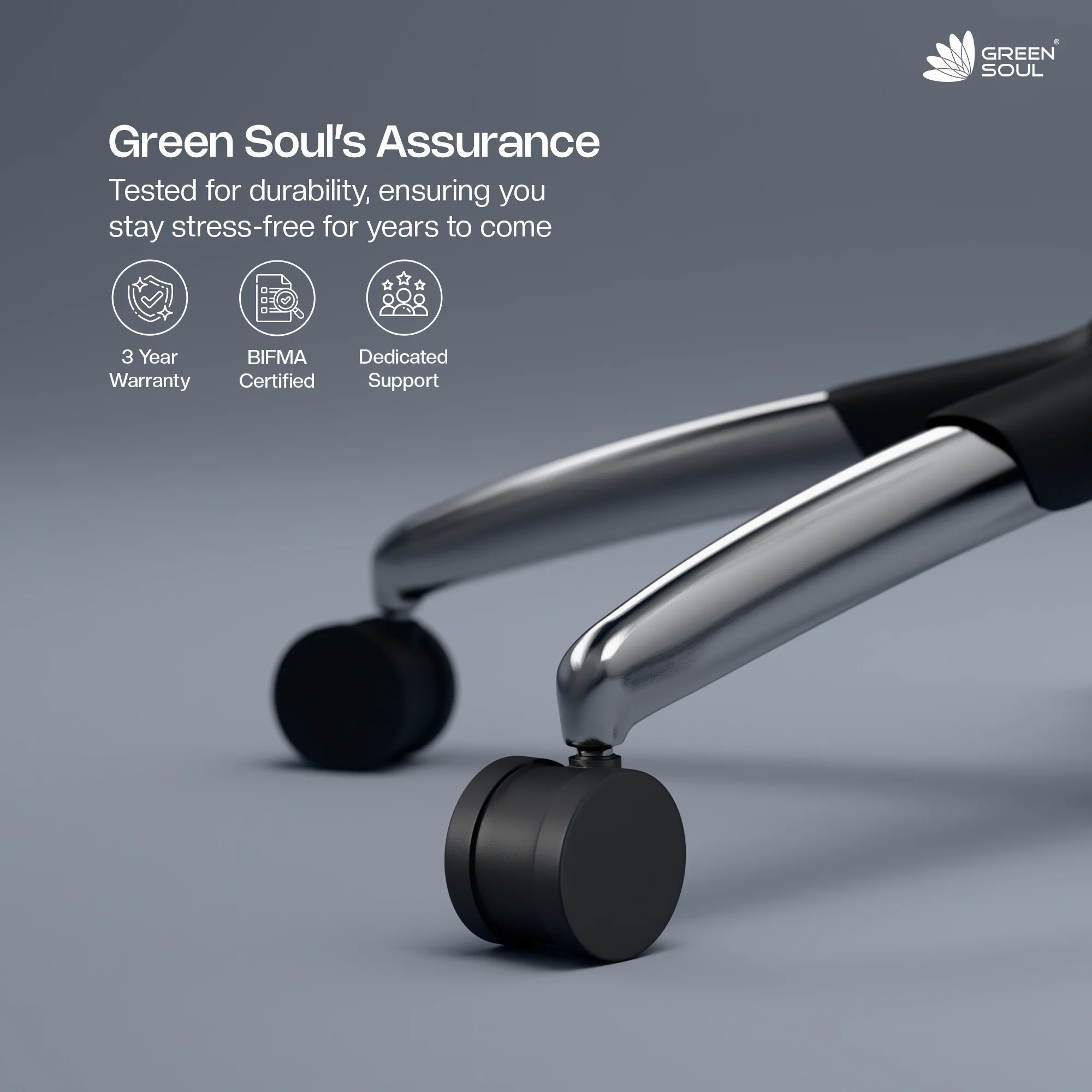 Green Soul Jupiter Pro High Back Mesh Office Chair - Image 15