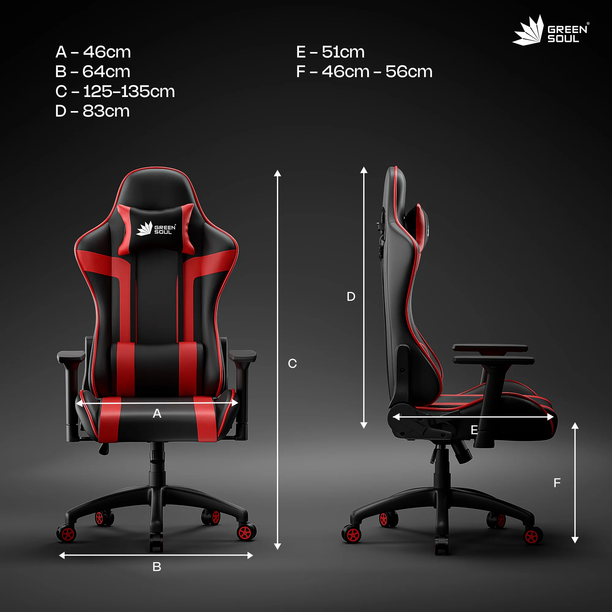 Green Soul Raptor 2.0 Racing Edition Gaming Chair - Image 25