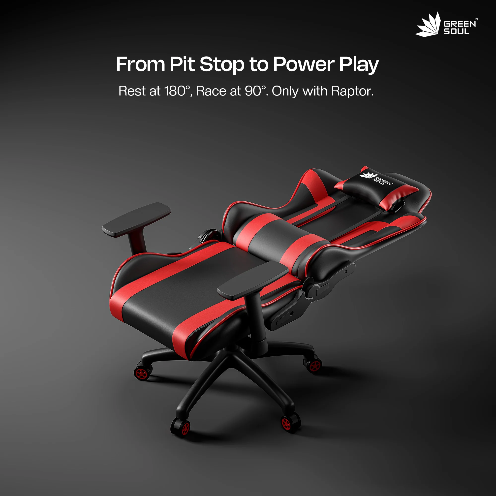 Green Soul Raptor 2.0 Racing Edition Gaming Chair - Image 26