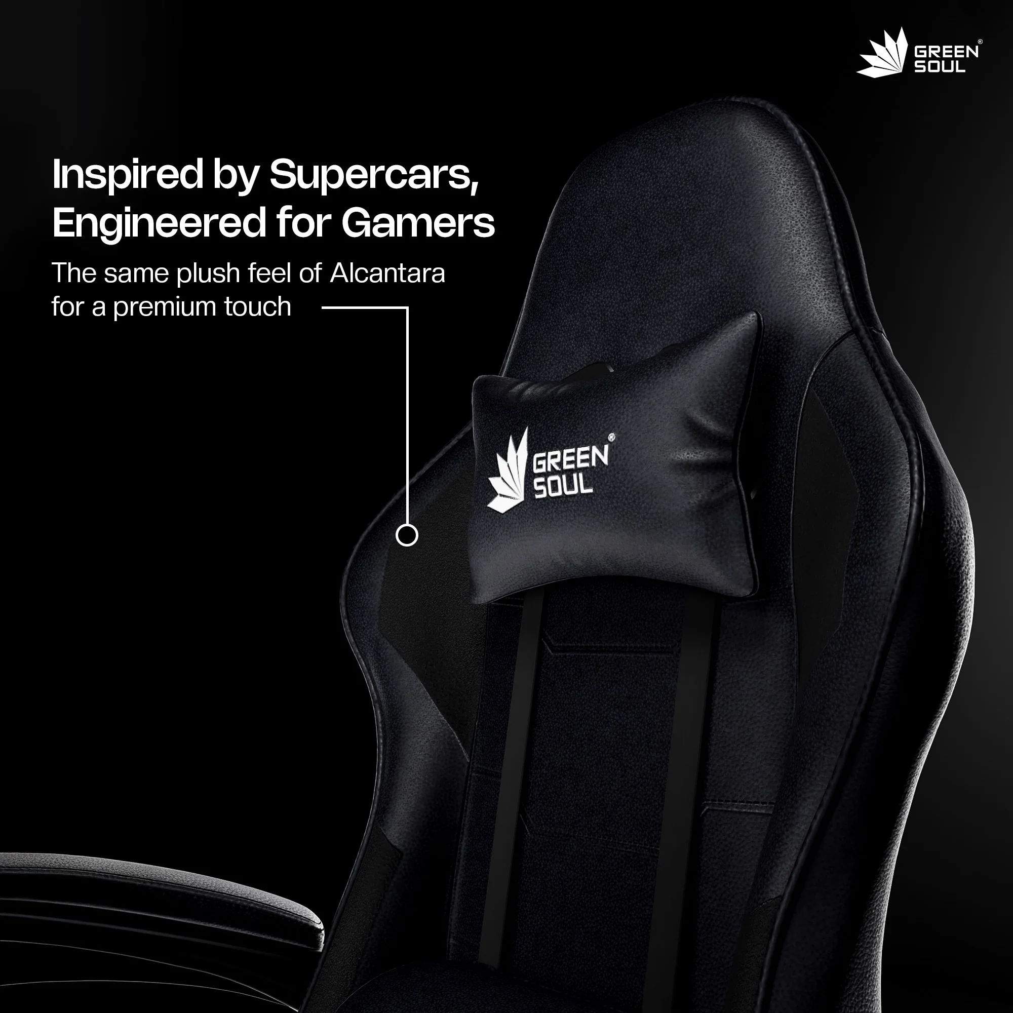 Green Soul Blade Ergonomic Gaming Chair Multi-Functional Computer Chair - Image 11