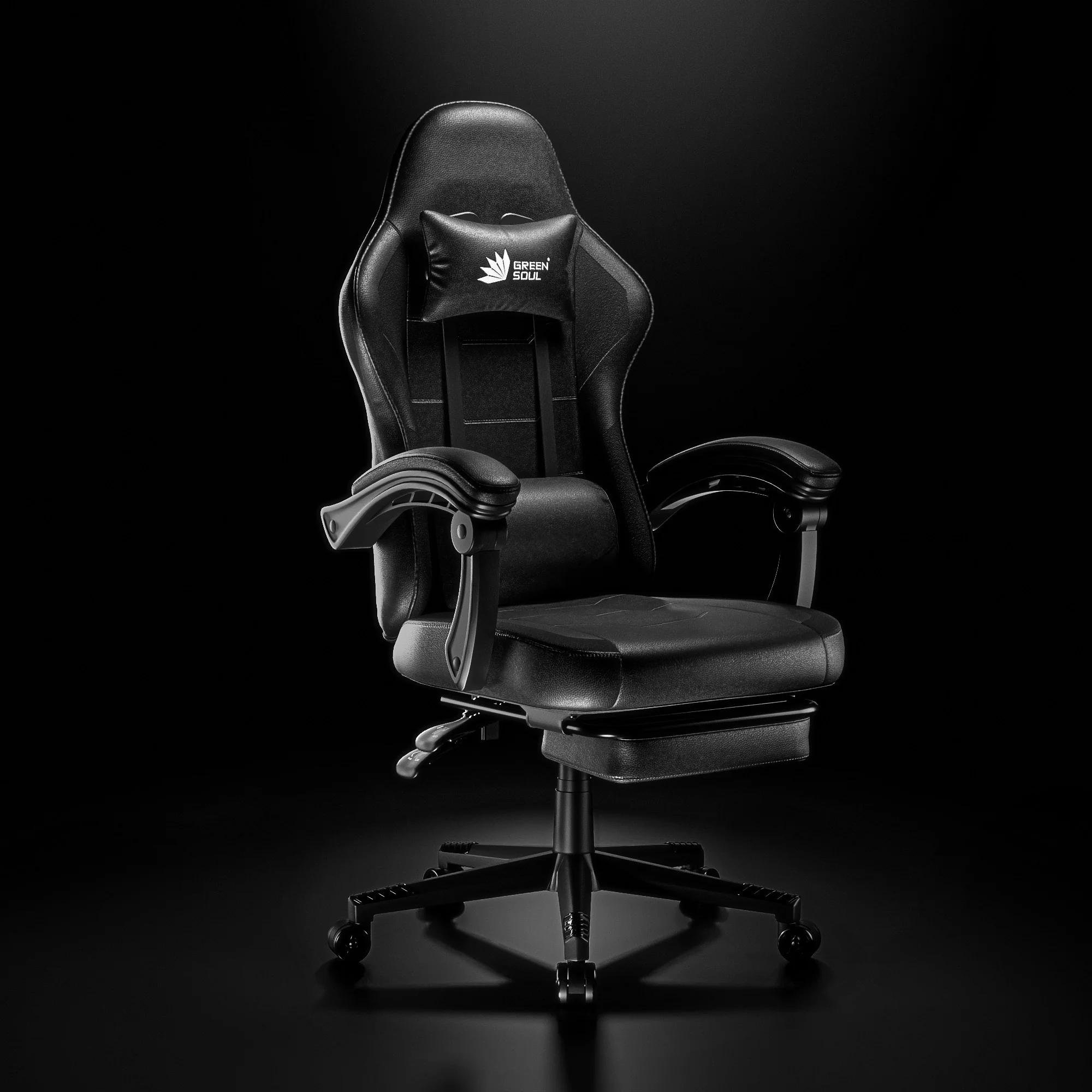 Green Soul Blade Ergonomic Gaming Chair Multi-Functional Computer Chair - Image 13