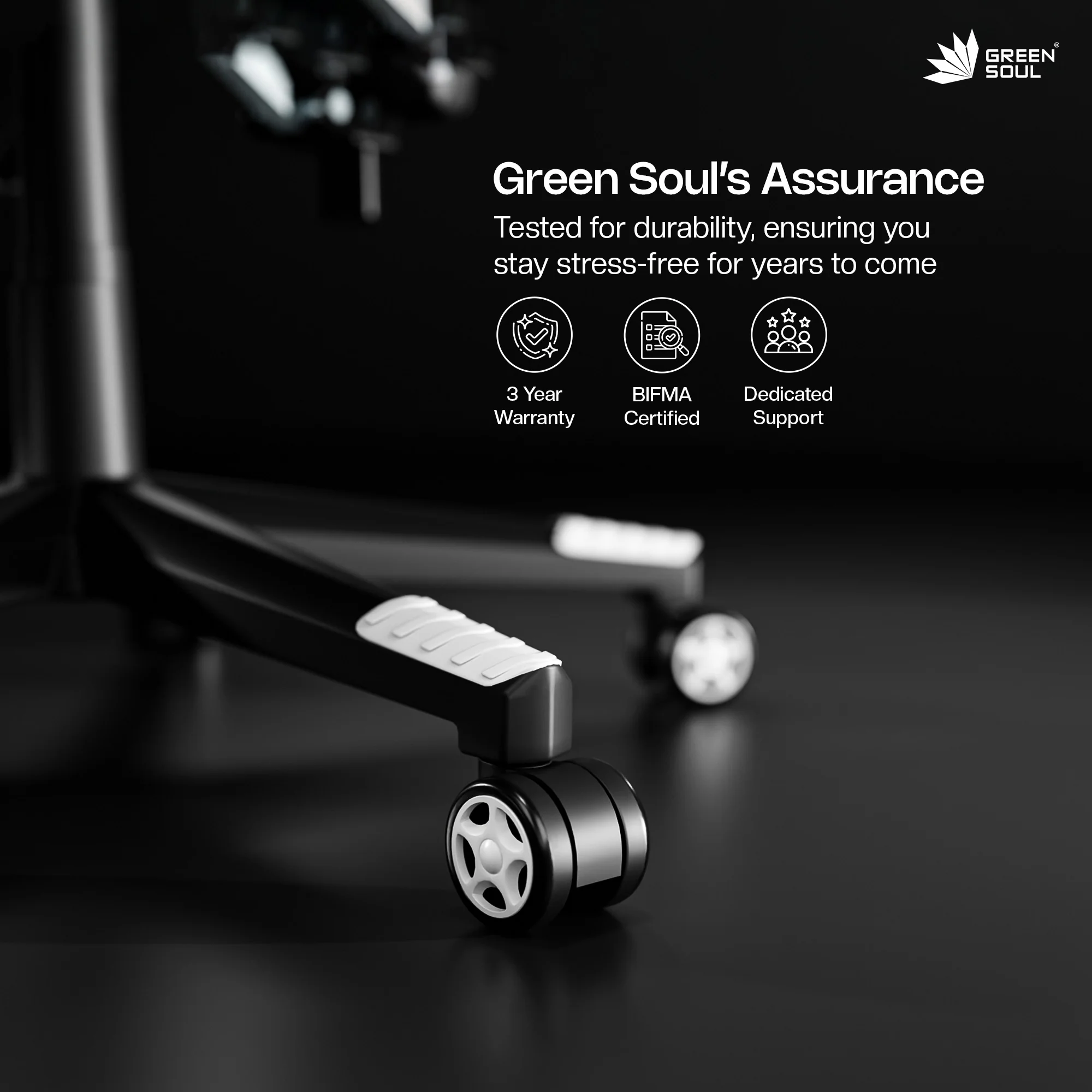 Green Soul Blade Ergonomic Gaming Chair Multi-Functional Computer Chair - Image 32