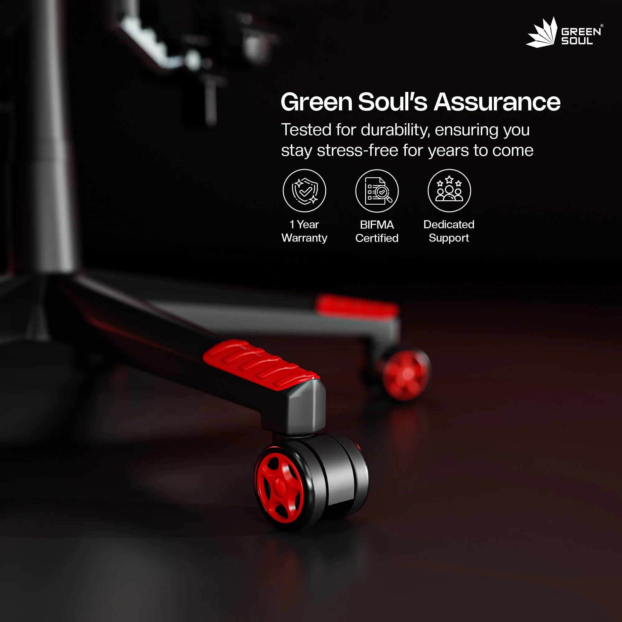 Green Soul Blade Ergonomic Gaming Chair Multi-Functional Computer Chair - Image 38