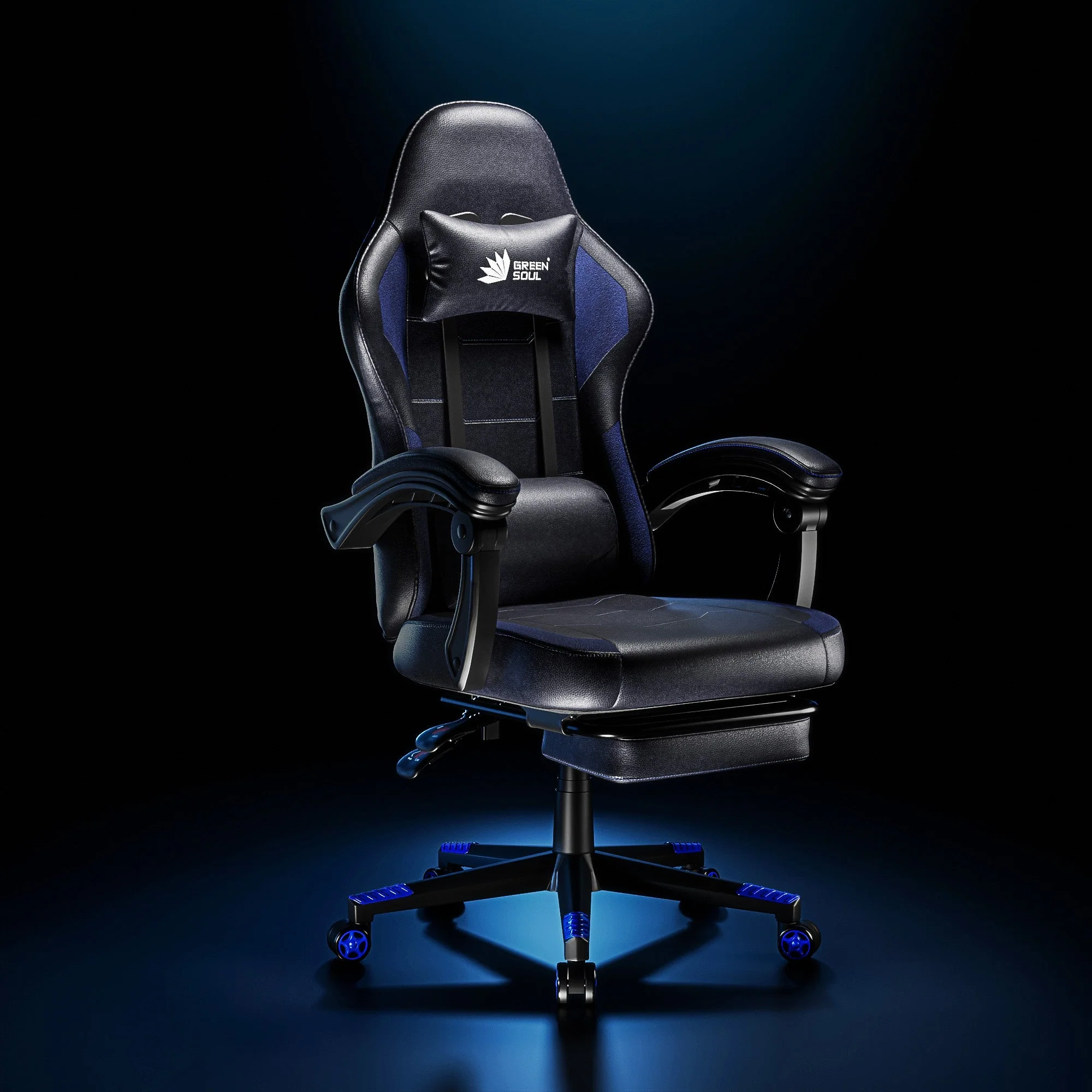 Green Soul Blade Ergonomic Gaming Chair Multi-Functional Computer Chair - Image 47