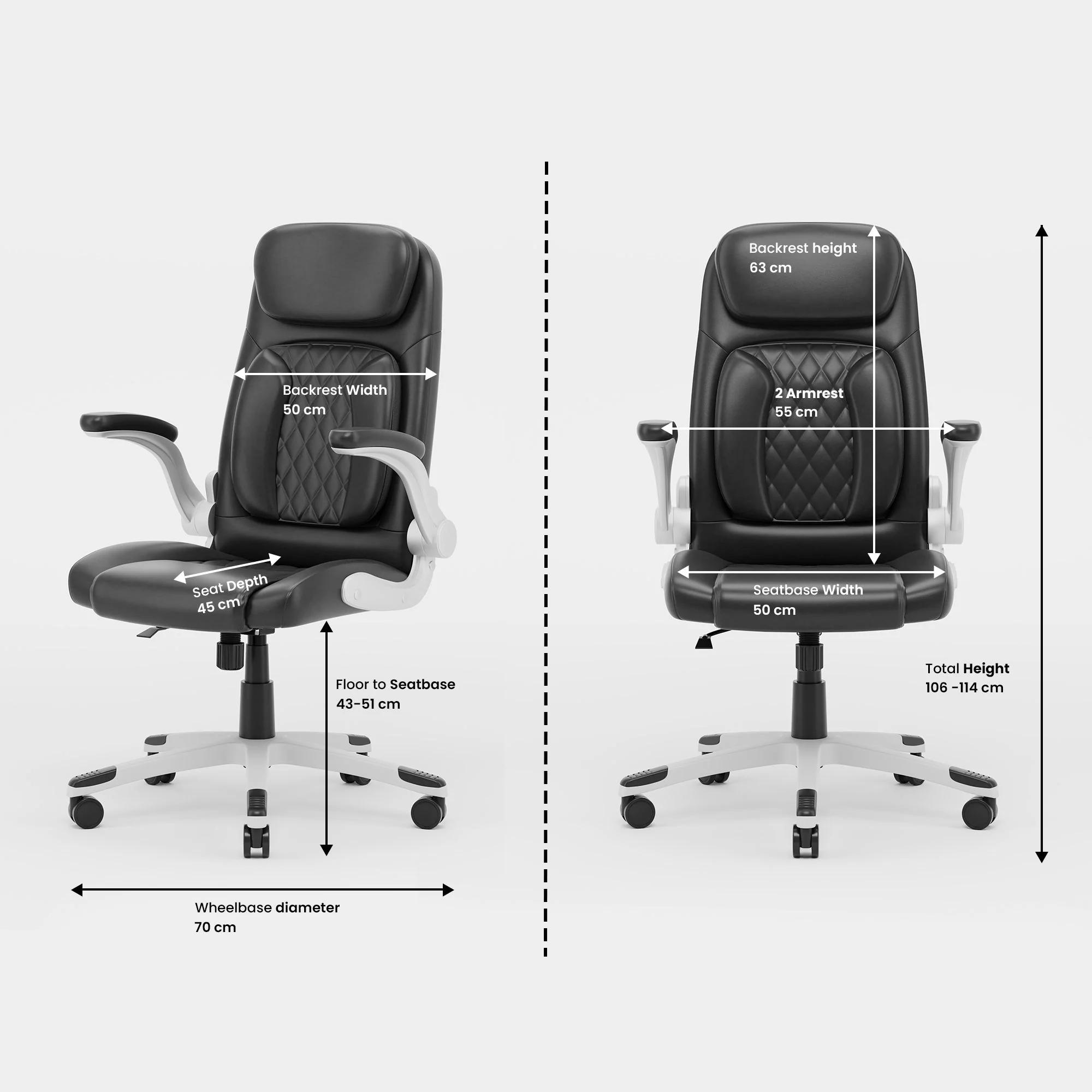 Green Soul Renewed Bosco High Back Executive Chair - Image 20