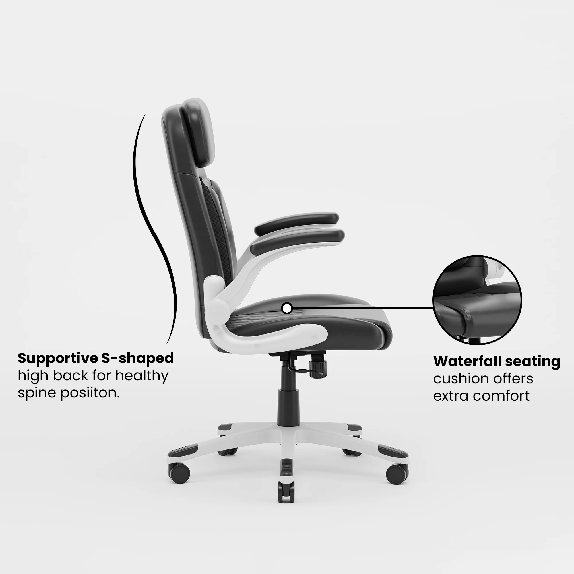 Green Soul Renewed Bosco High Back Executive Chair - Image 6