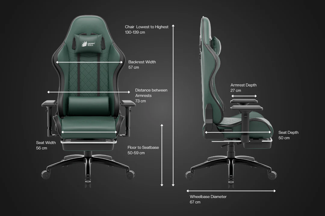 Green Soul Ghost RGB Ergonomic Gaming chair - Image 16