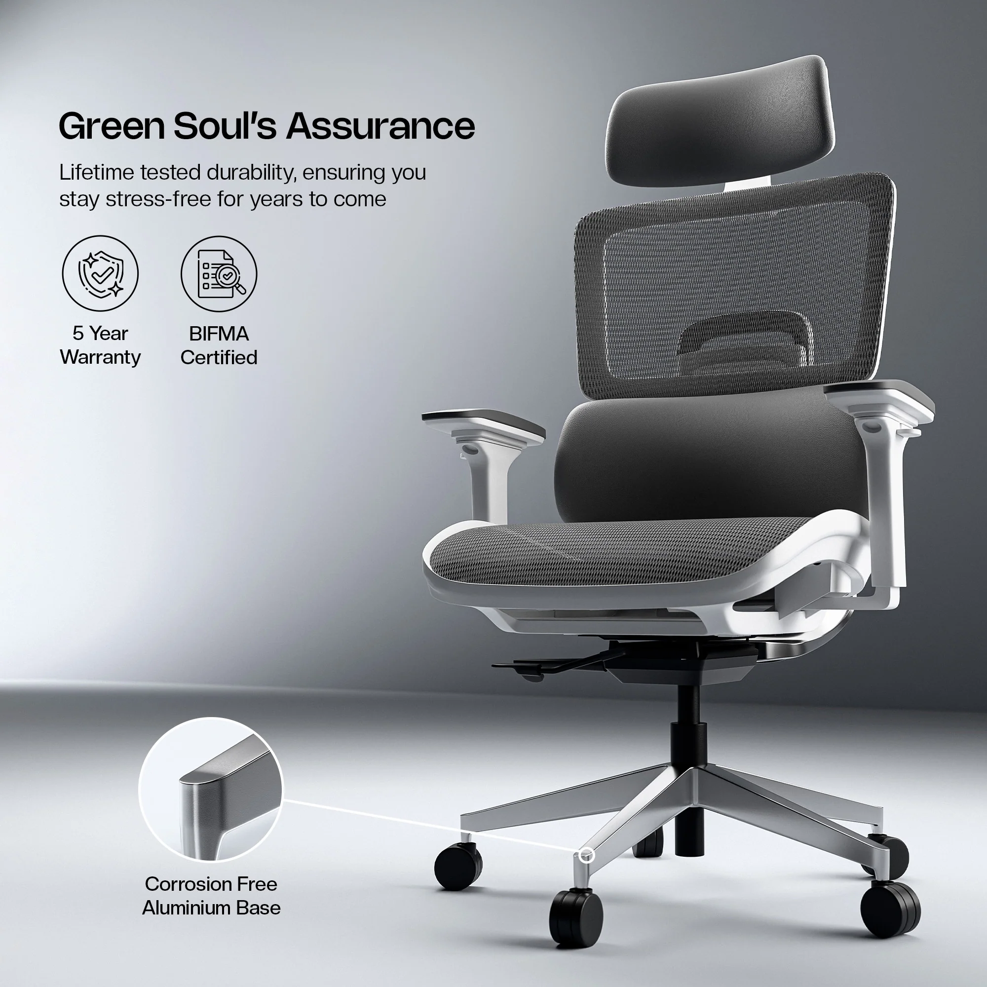 Green Soul Icon Pro Premium Ergonomic Office Chair - Image 7