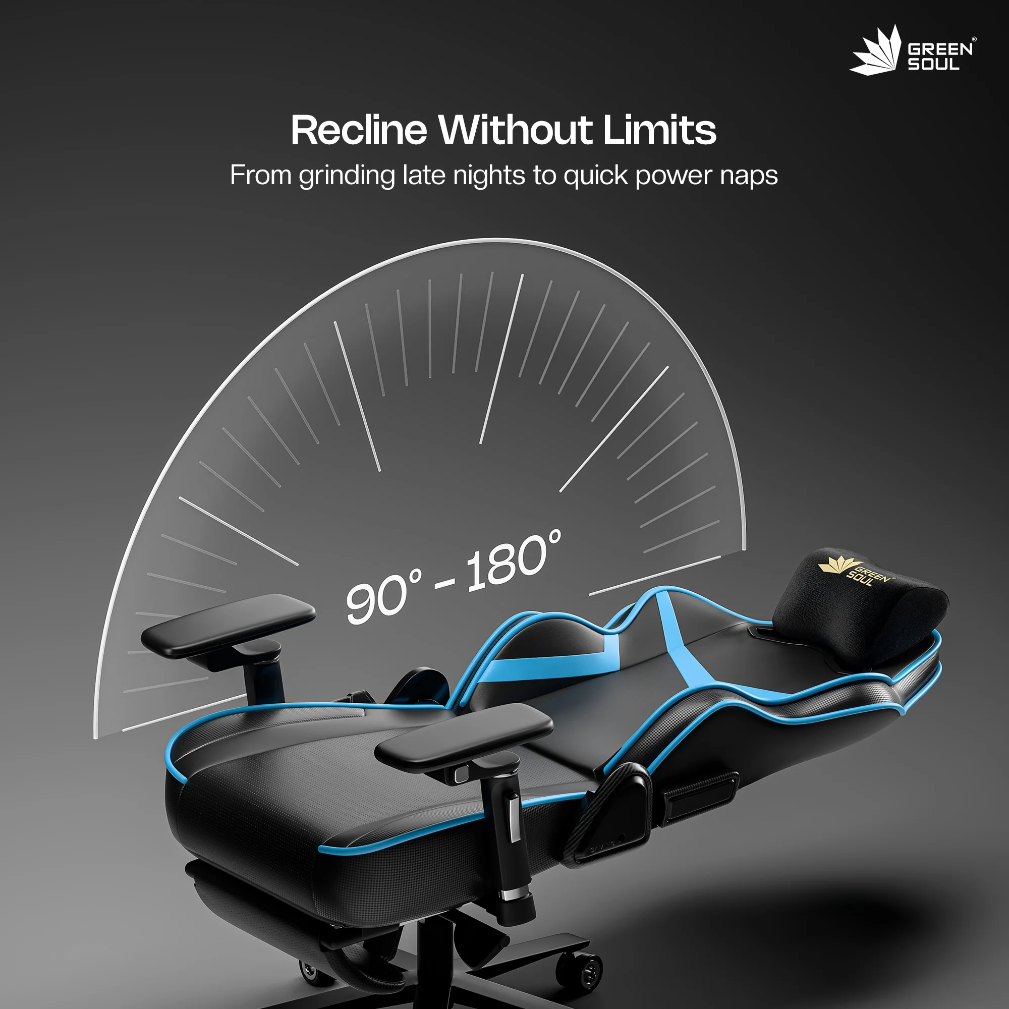 Green Soul Monster Pro Gaming Chair with Ventilated Seats - Image 15