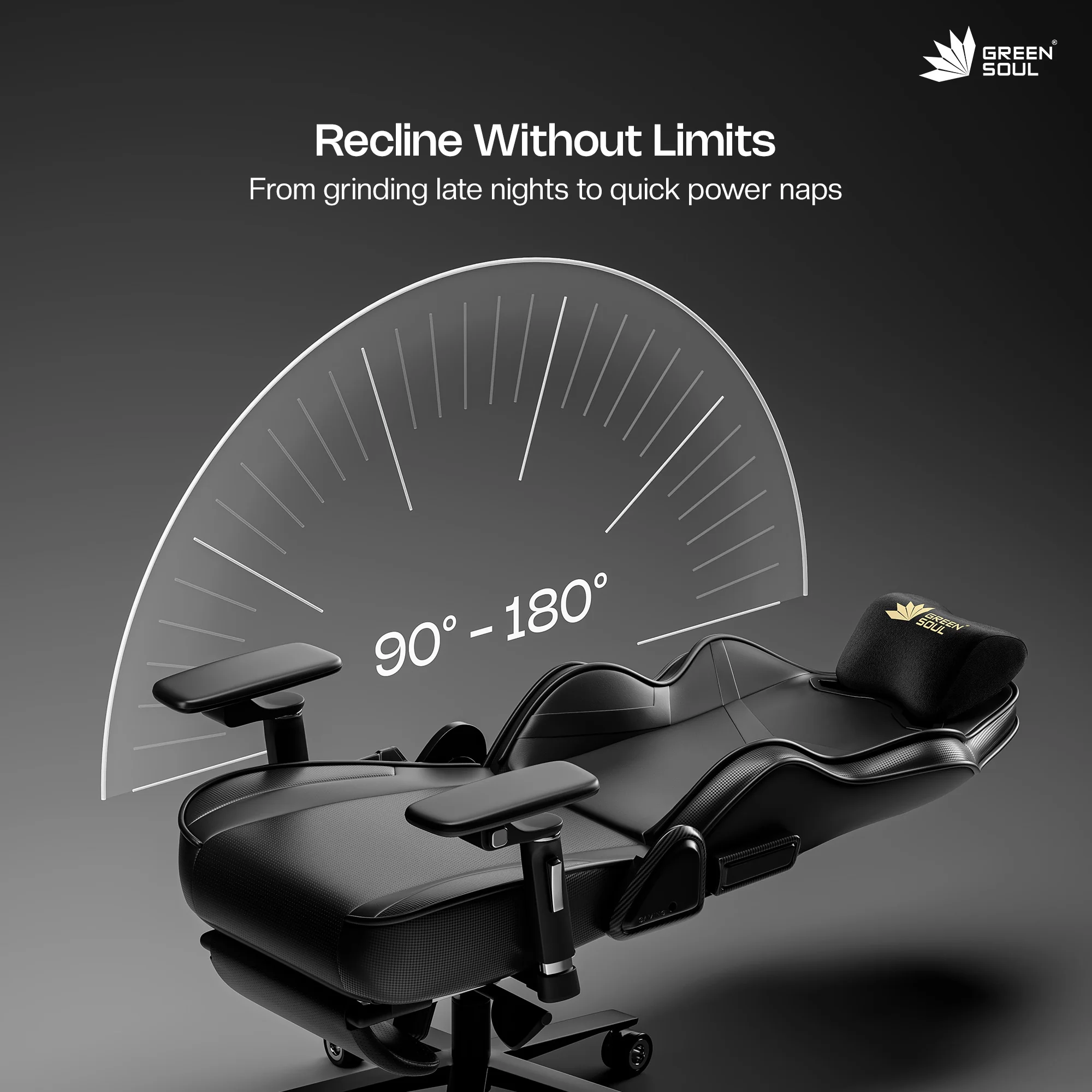 Green Soul Monster Pro Gaming Chair with Ventilated Seats - Image 23