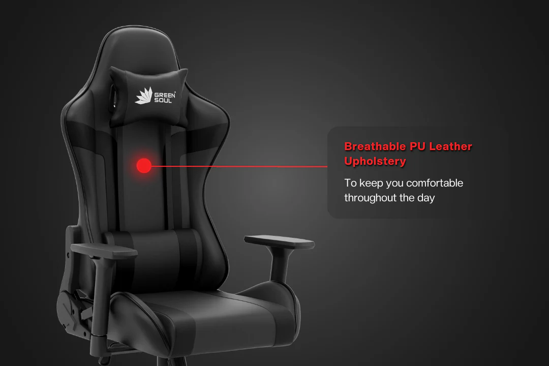 Green Soul Raptor 2.0 Racing Edition Gaming Chair - Image 12