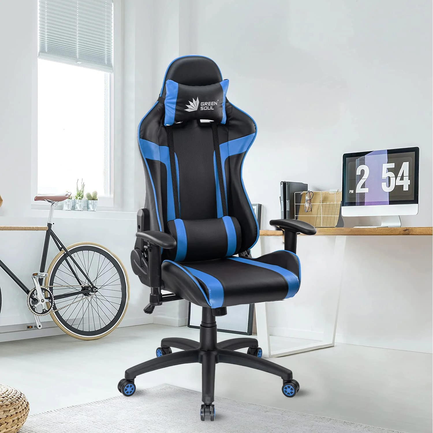 Green Soul Renewed Raptor Racing Edition Gaming Chair - Image 11