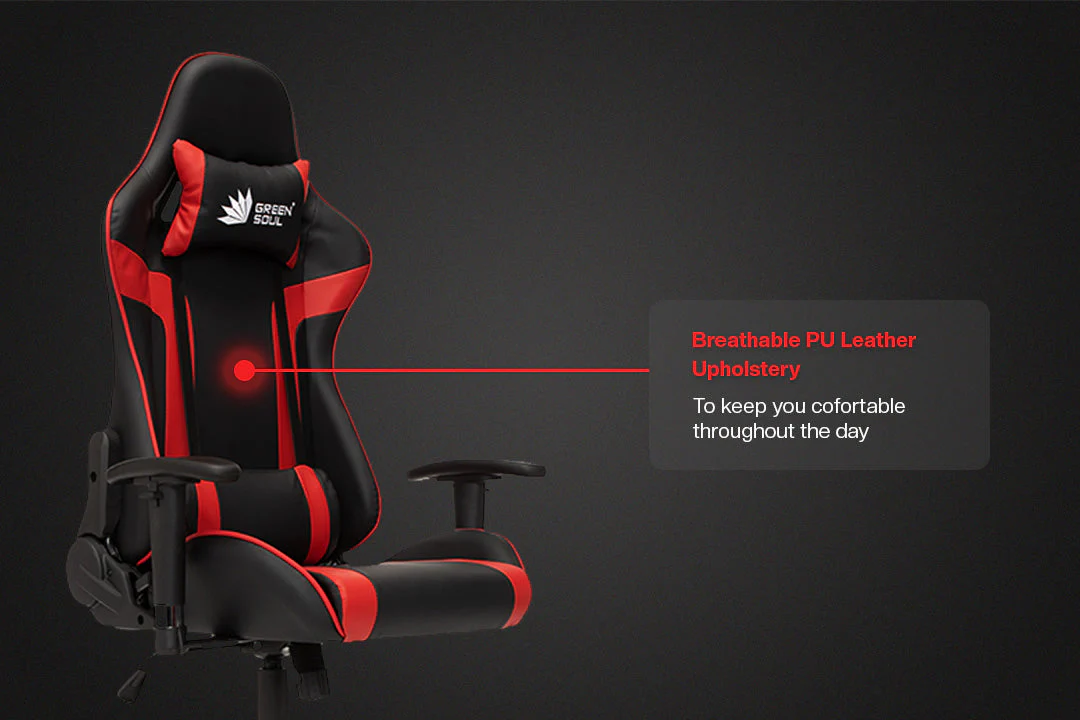 Green Soul Renewed Raptor Racing Edition Gaming Chair - Image 16