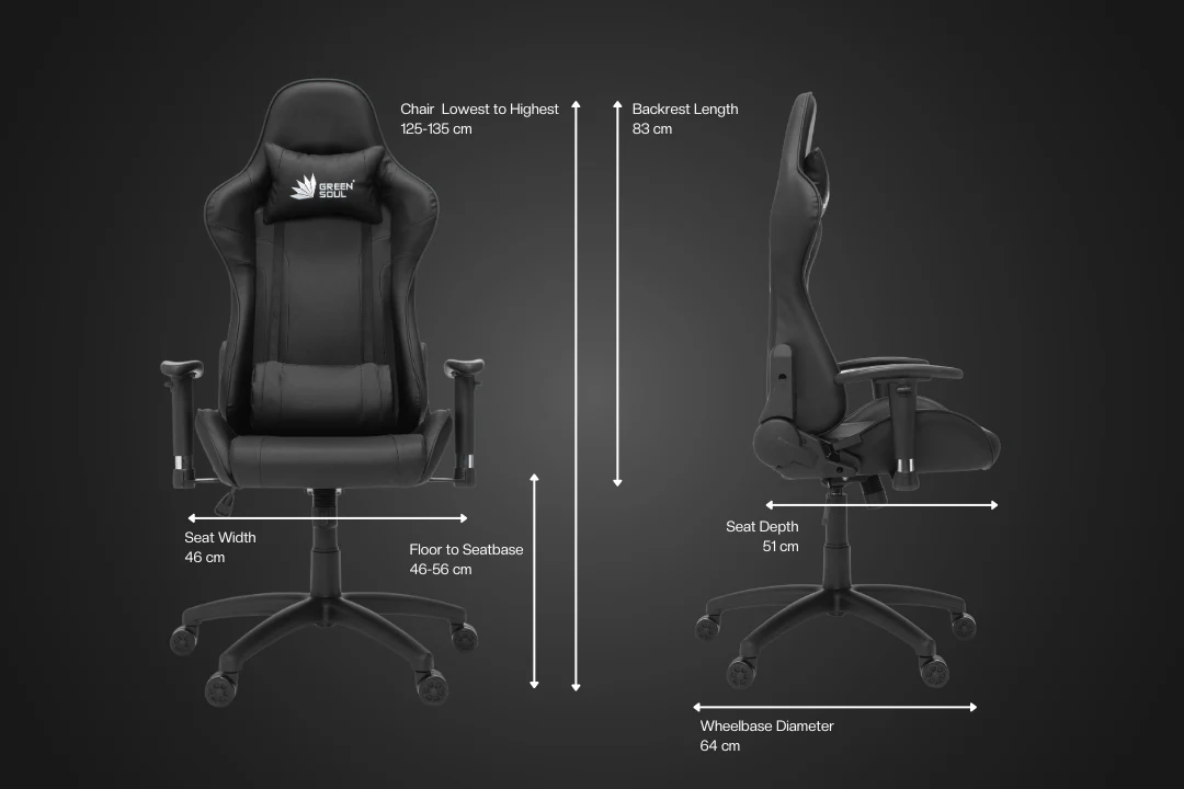 Green Soul Renewed Raptor Racing Edition Gaming Chair - Image 19