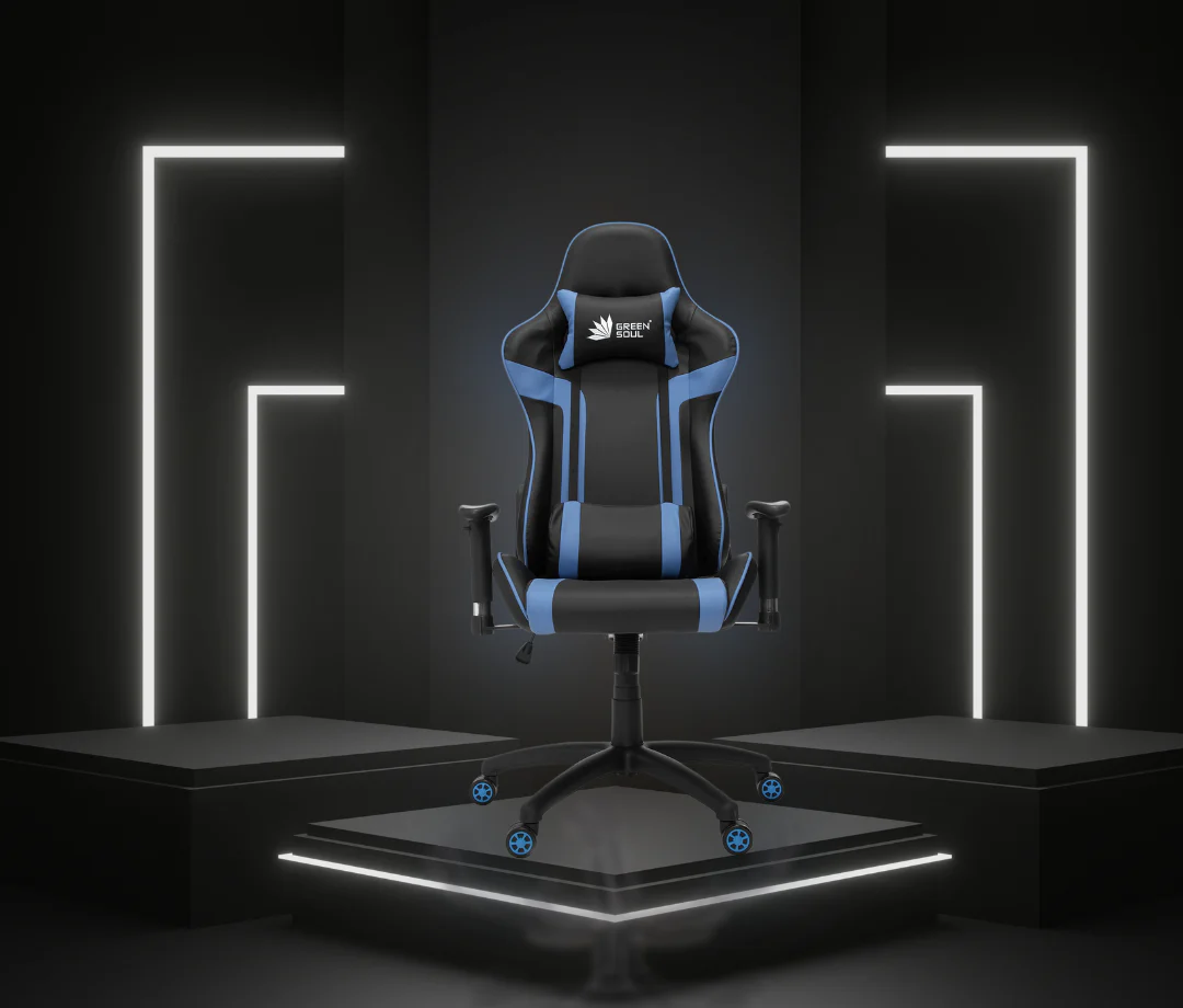 Green Soul Renewed Raptor Racing Edition Gaming Chair - Image 3