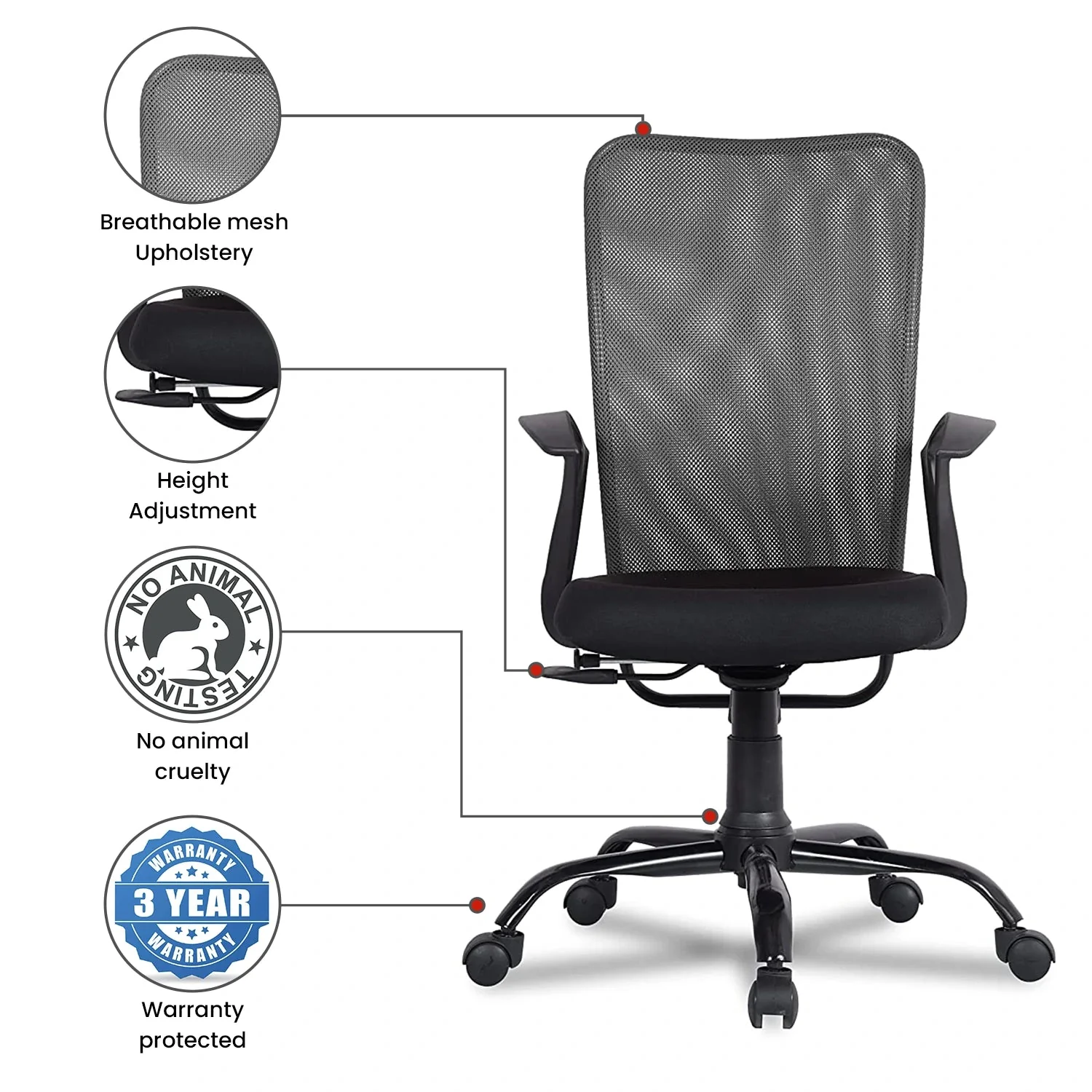 Green Soul Renewed Seoul Basic Chair - Image 3