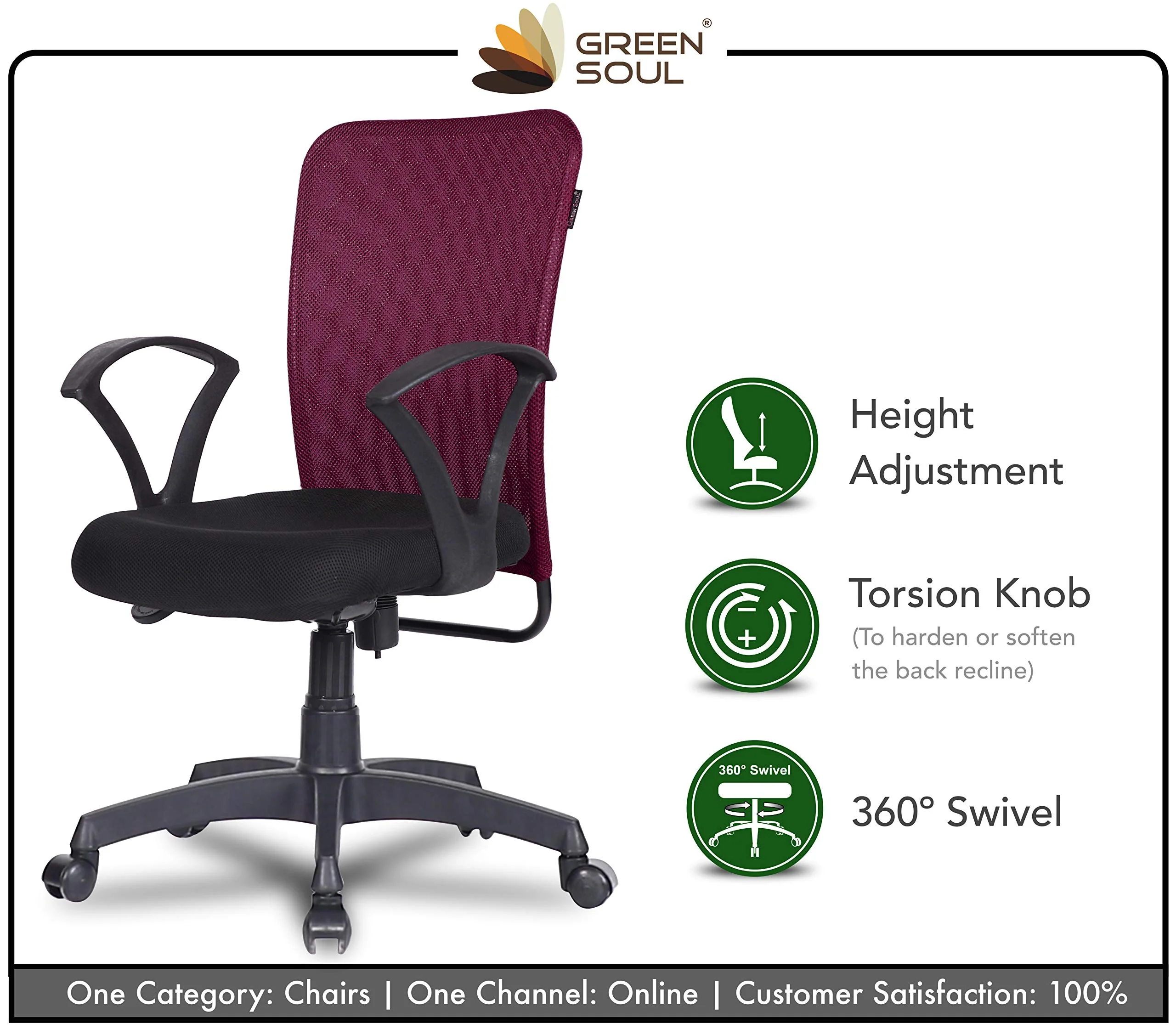 Green Soul Renewed Seoul Basic Chair - Image 39