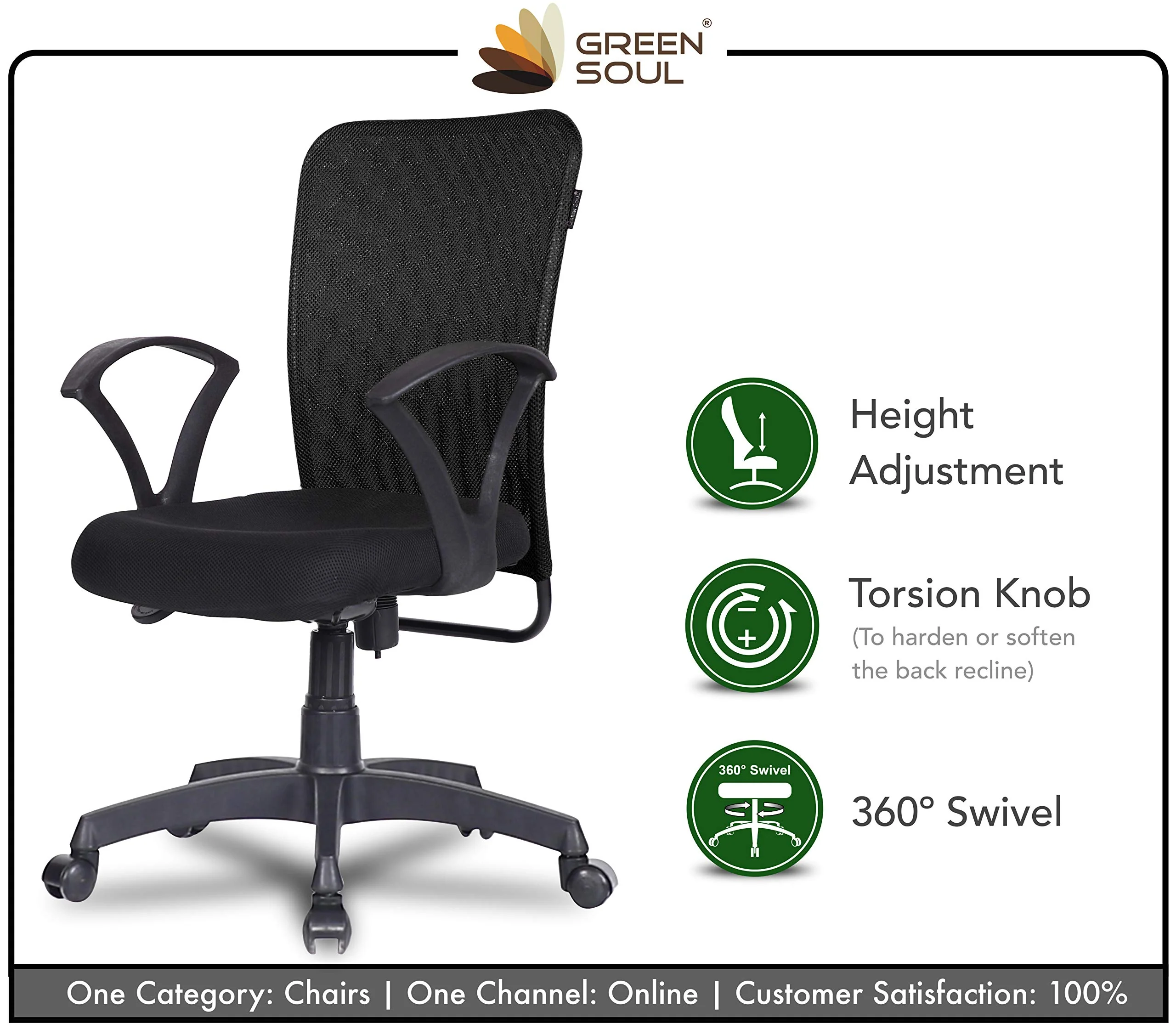 Green Soul Renewed Seoul Basic Chair - Image 50