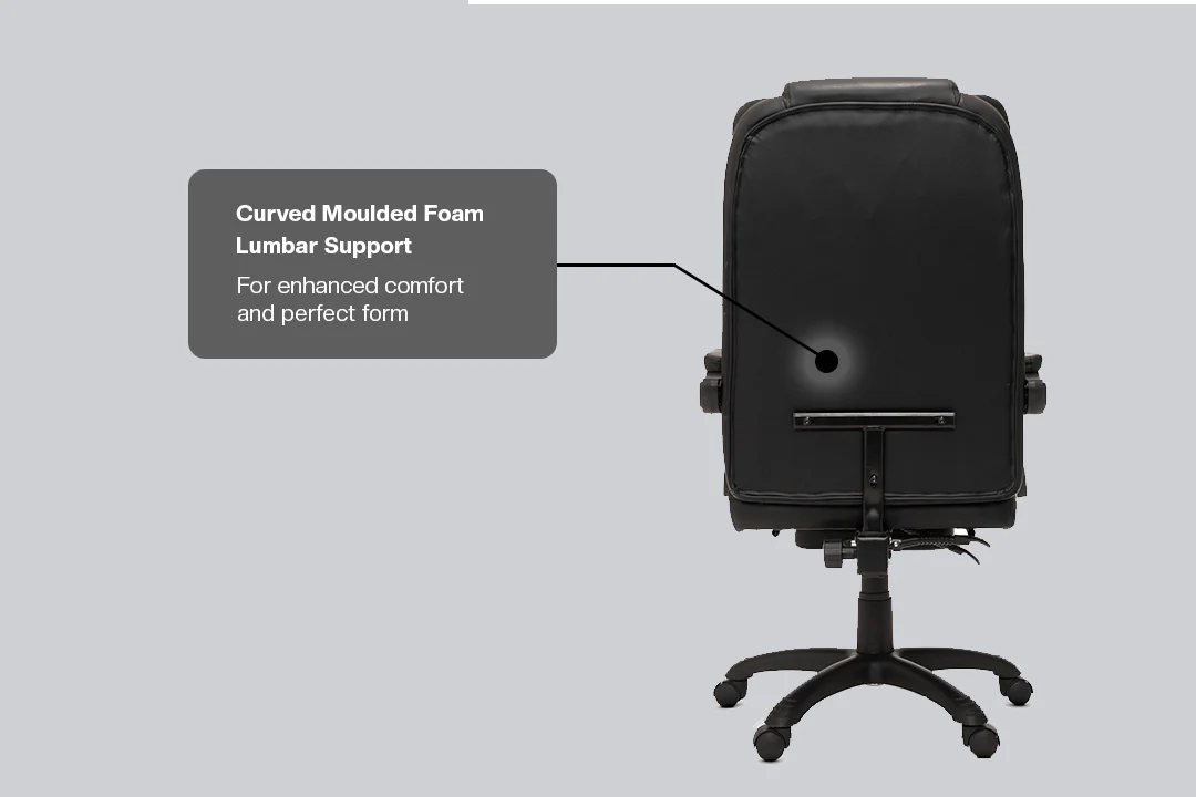 Green Soul Renewed Urbane Premium Leatherette Executive Chair - Image 12