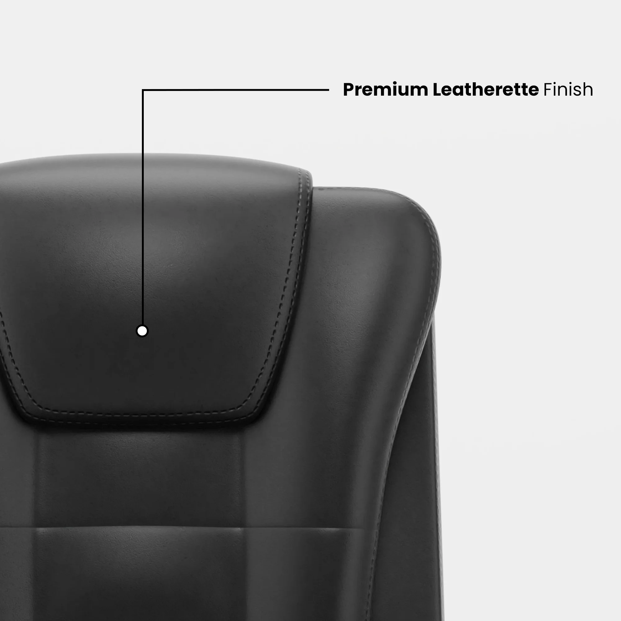 Green Soul Renewed Urbane Pro Leatherette Executive Chair - Image 12