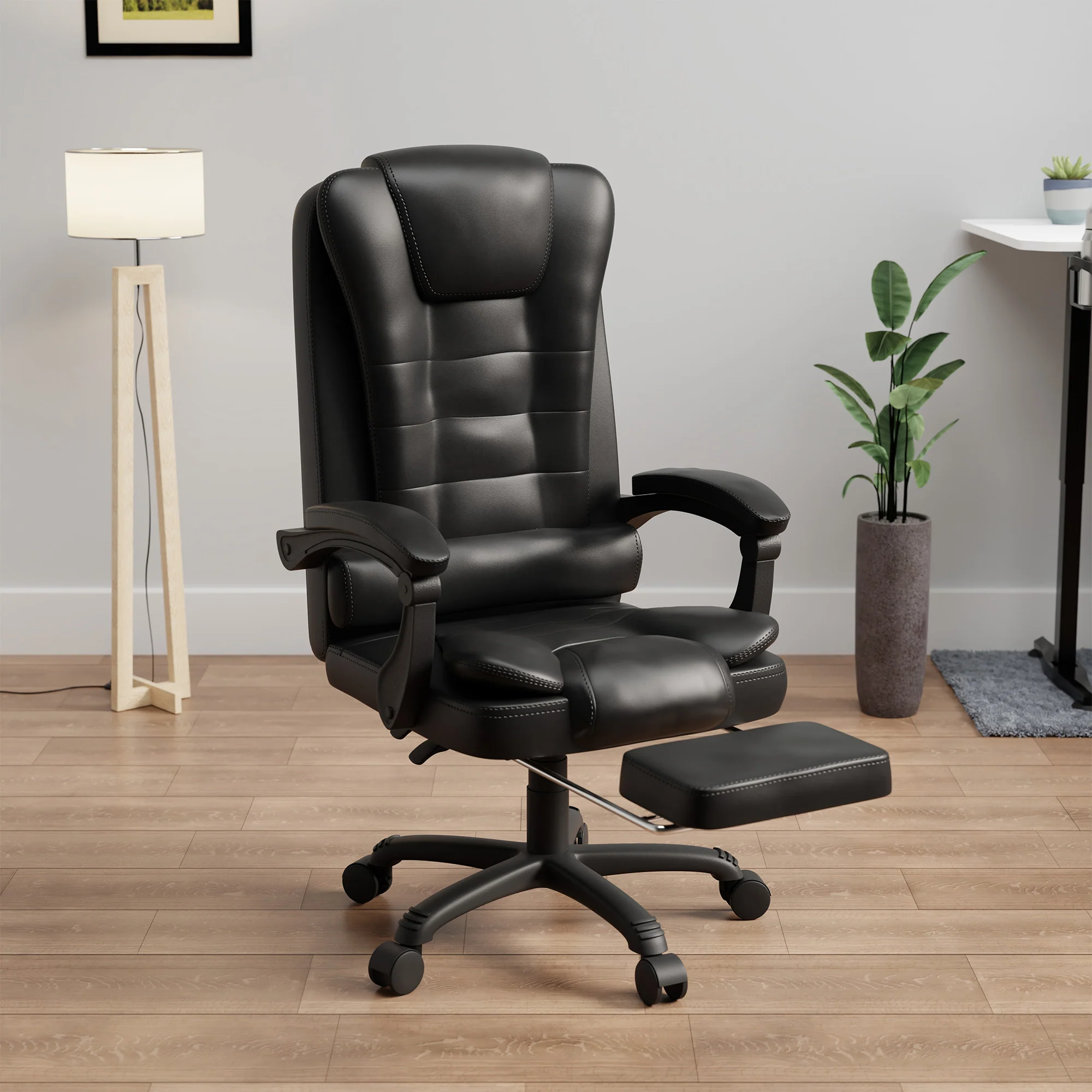 Green Soul Renewed Urbane Pro Leatherette Executive Chair - Image 16