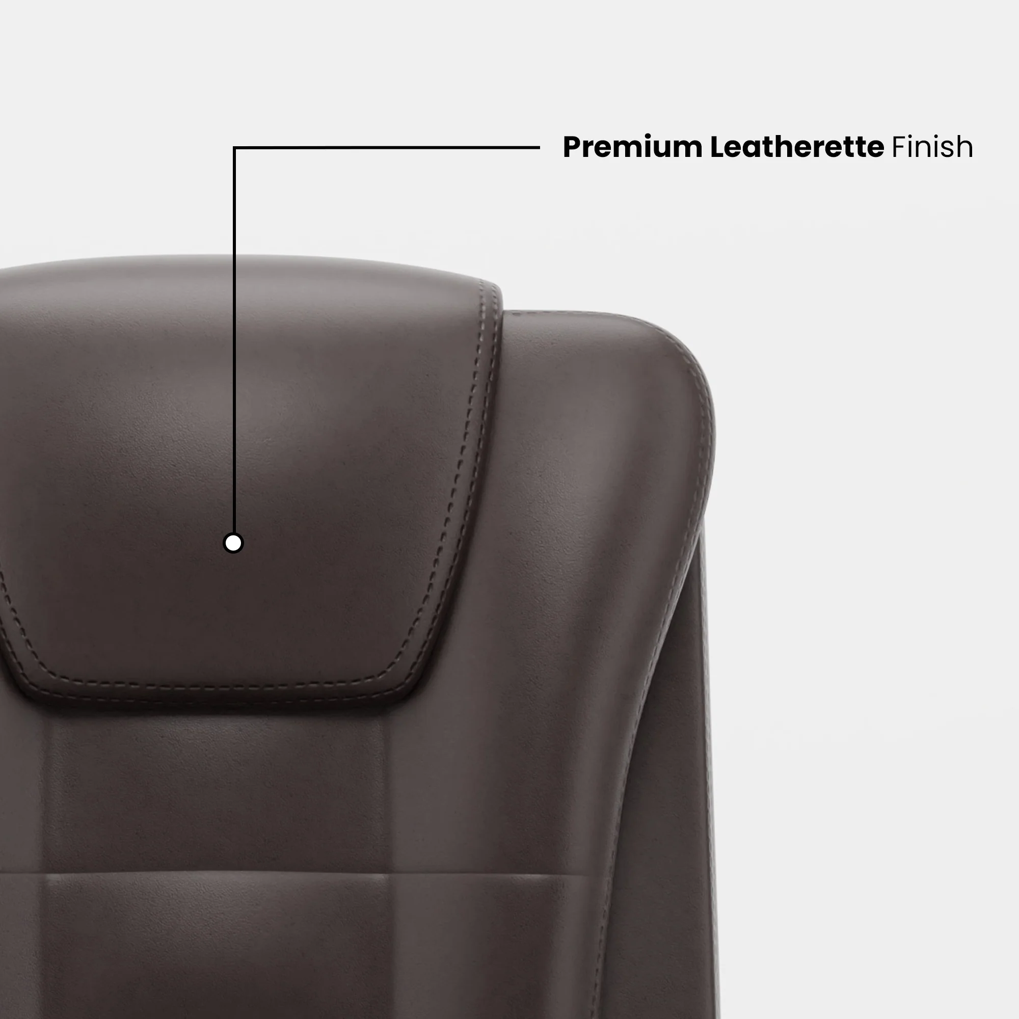 Green Soul Renewed Urbane Pro Leatherette Executive Chair - Image 21