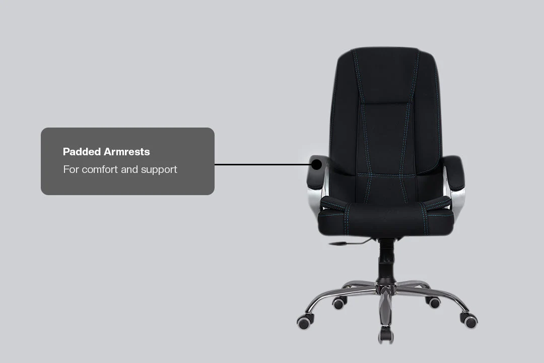 Green Soul Renewed Vienna Fabric Executive Chair - Image 8