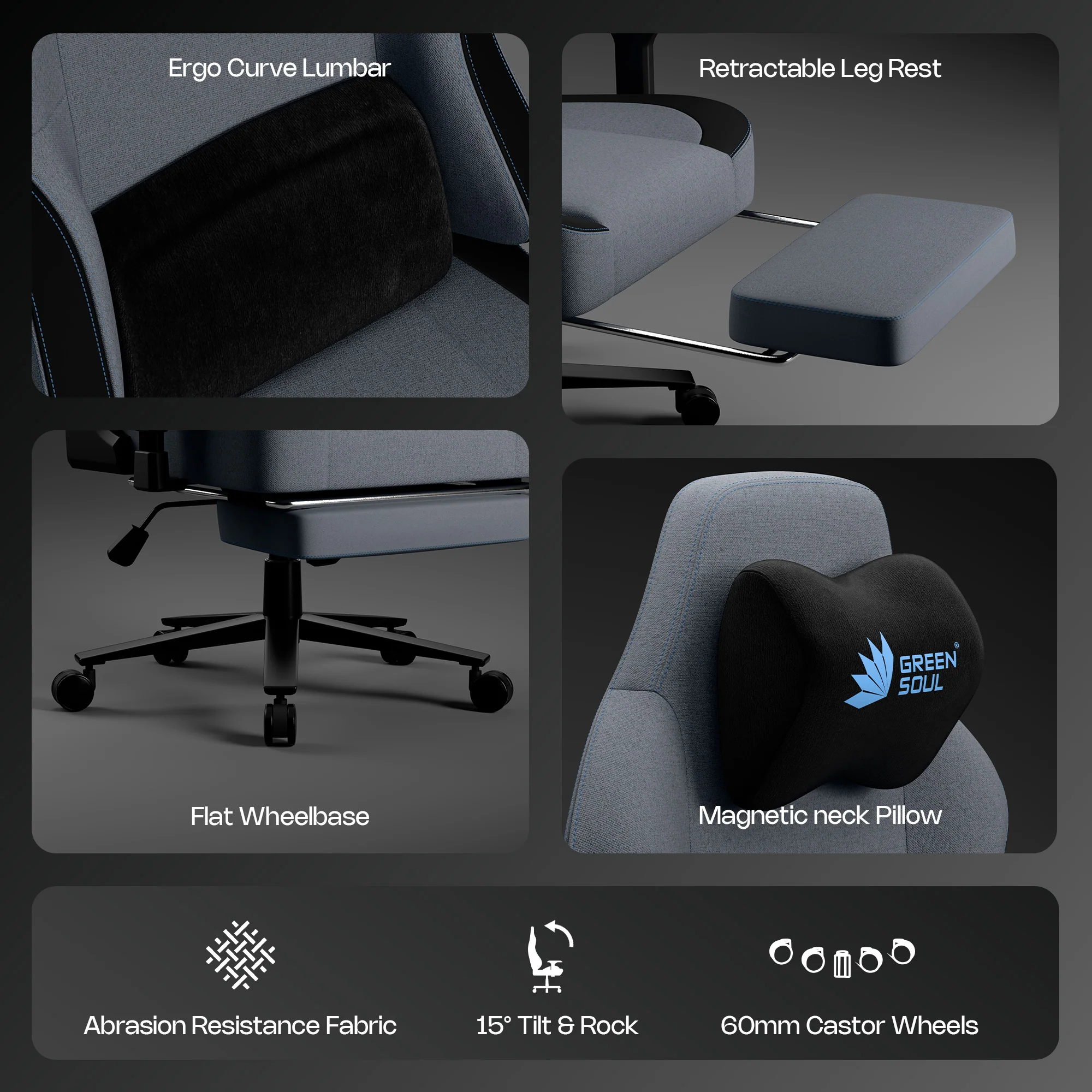 Green Soul Vision Pro V2 Gaming Chair - Image 29