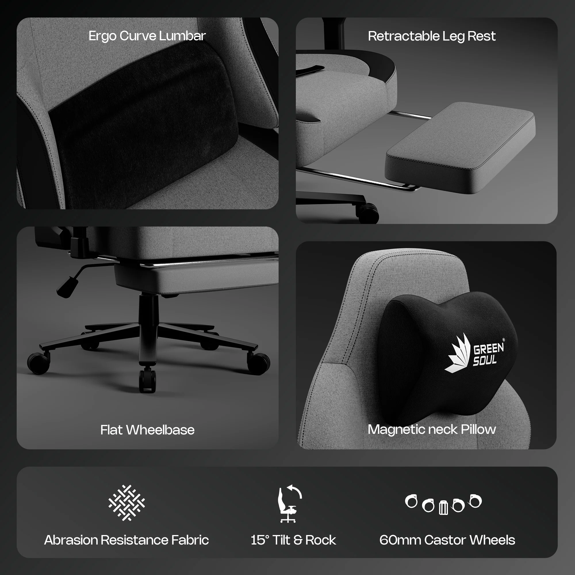 Green Soul Vision Pro V2 Gaming Chair - Image 31