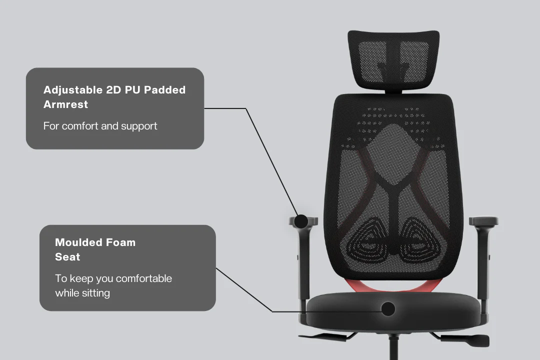 Green Soul Renewed Zodiac Pro High Back Mesh Gaming Chair - Image 14
