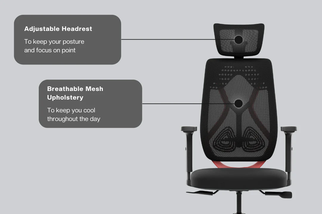 Green Soul Renewed Zodiac Pro High Back Mesh Gaming Chair - Image 15