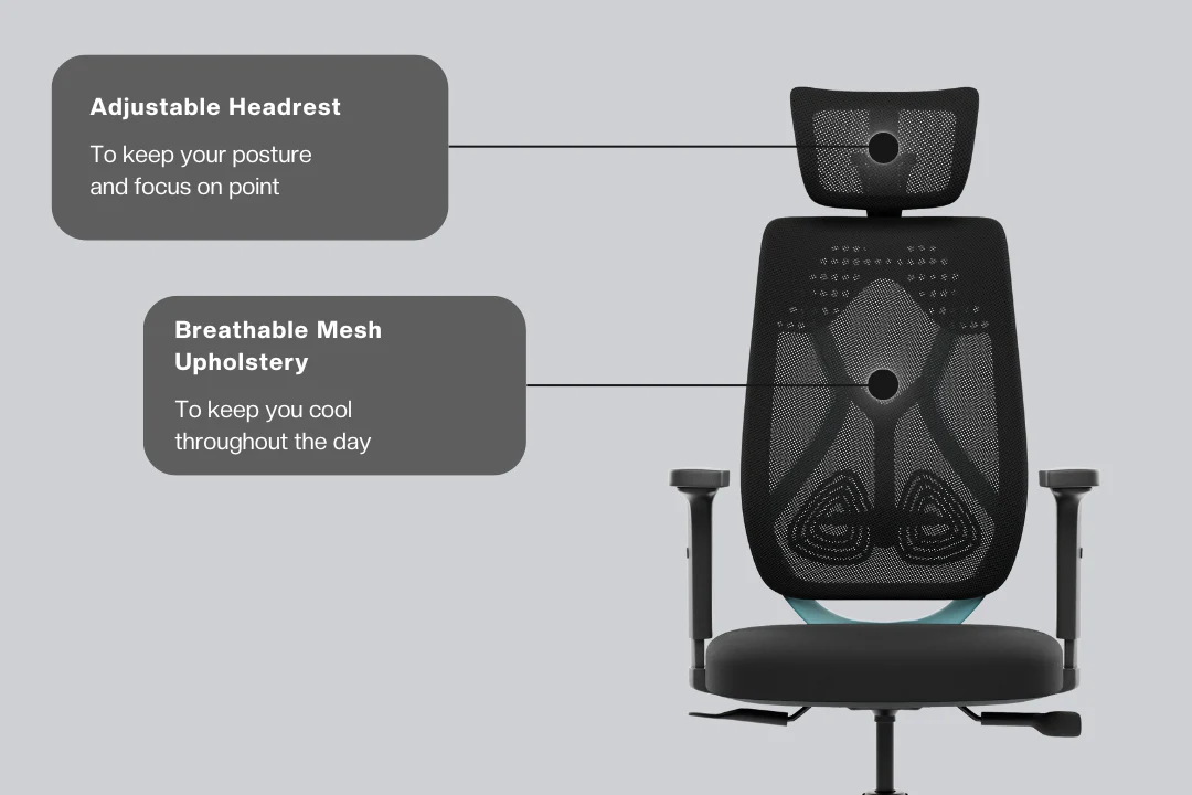 Green Soul Renewed Zodiac Pro High Back Mesh Gaming Chair - Image 18