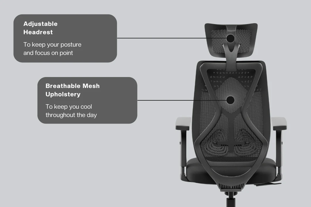 Green Soul Renewed Zodiac Pro High Back Mesh Gaming Chair - Image 8