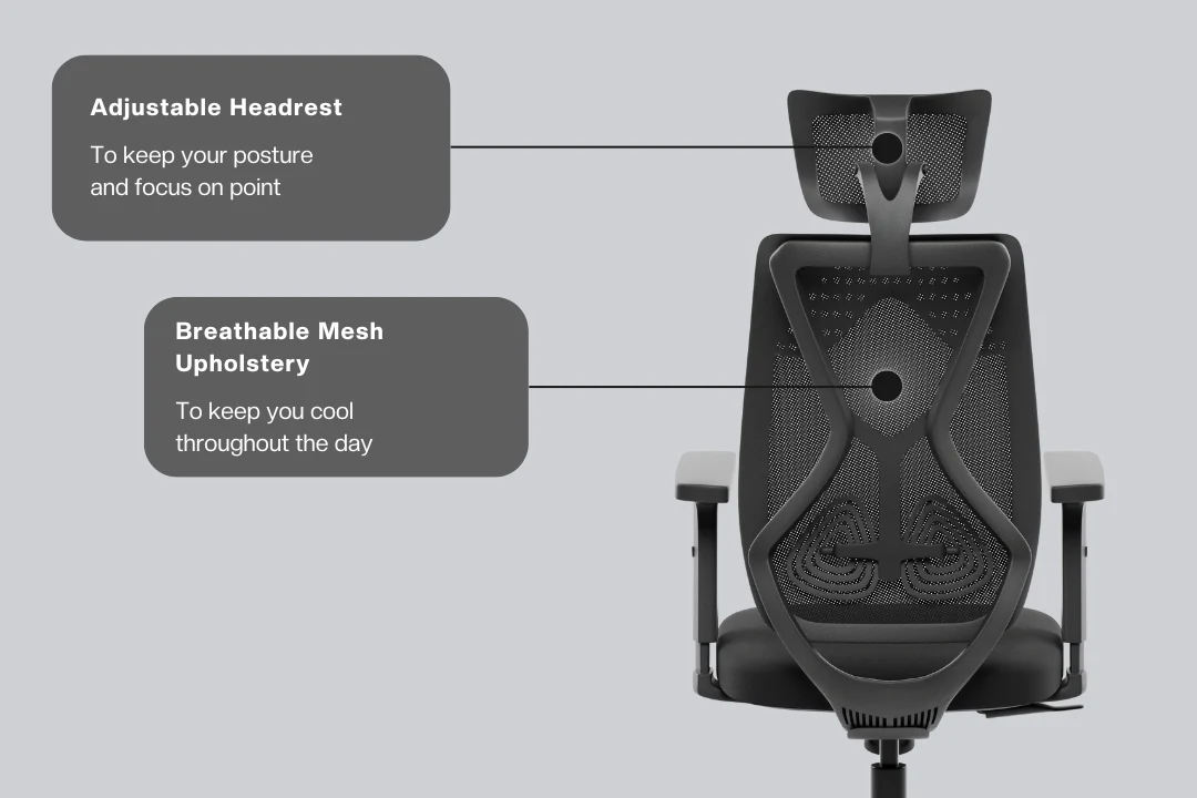 Green Soul Zodiac Pro Series High Back Mesh Office Chair - Image 57
